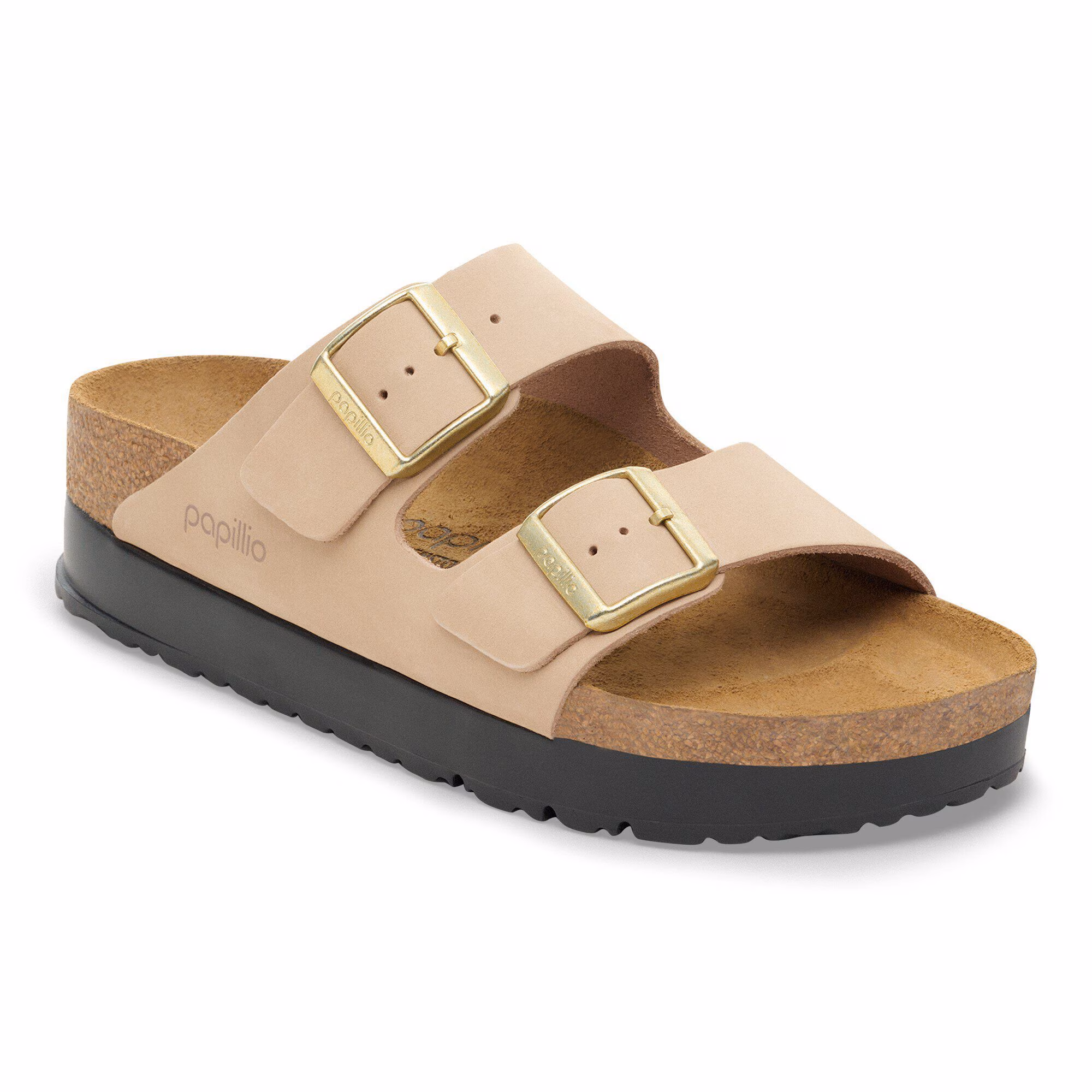 Arizona Flex Platform Cuir nubuck - Sandcastle