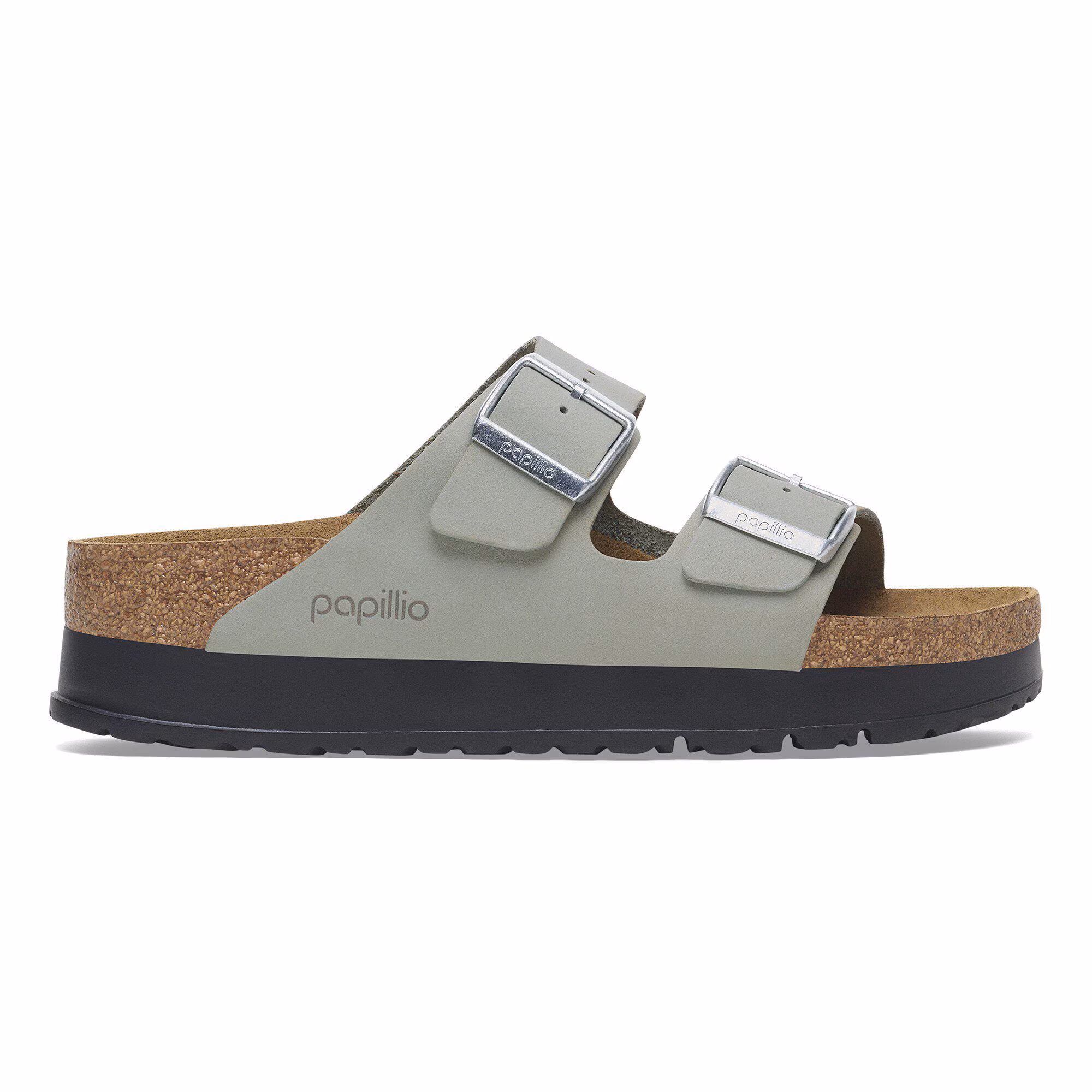 Arizona Flex Platform Cuir nubuck - Pure Sage