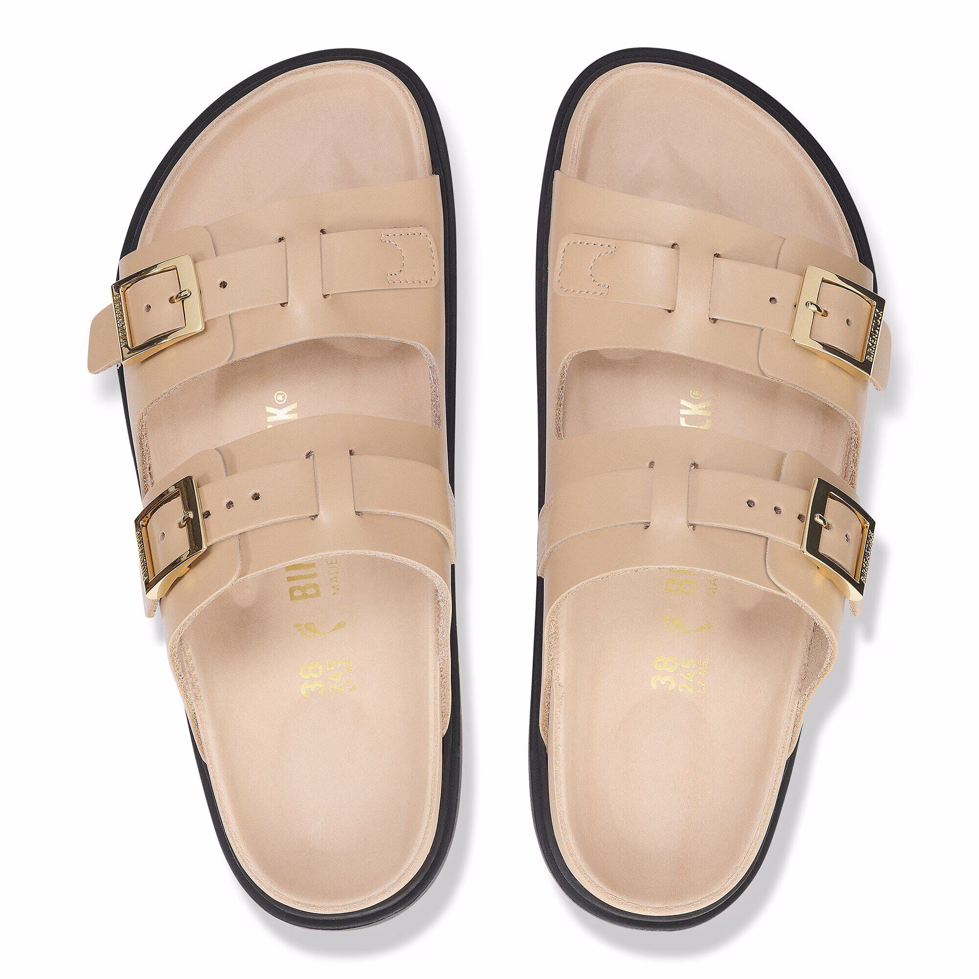 St Barths Cuir naturel - New Beige