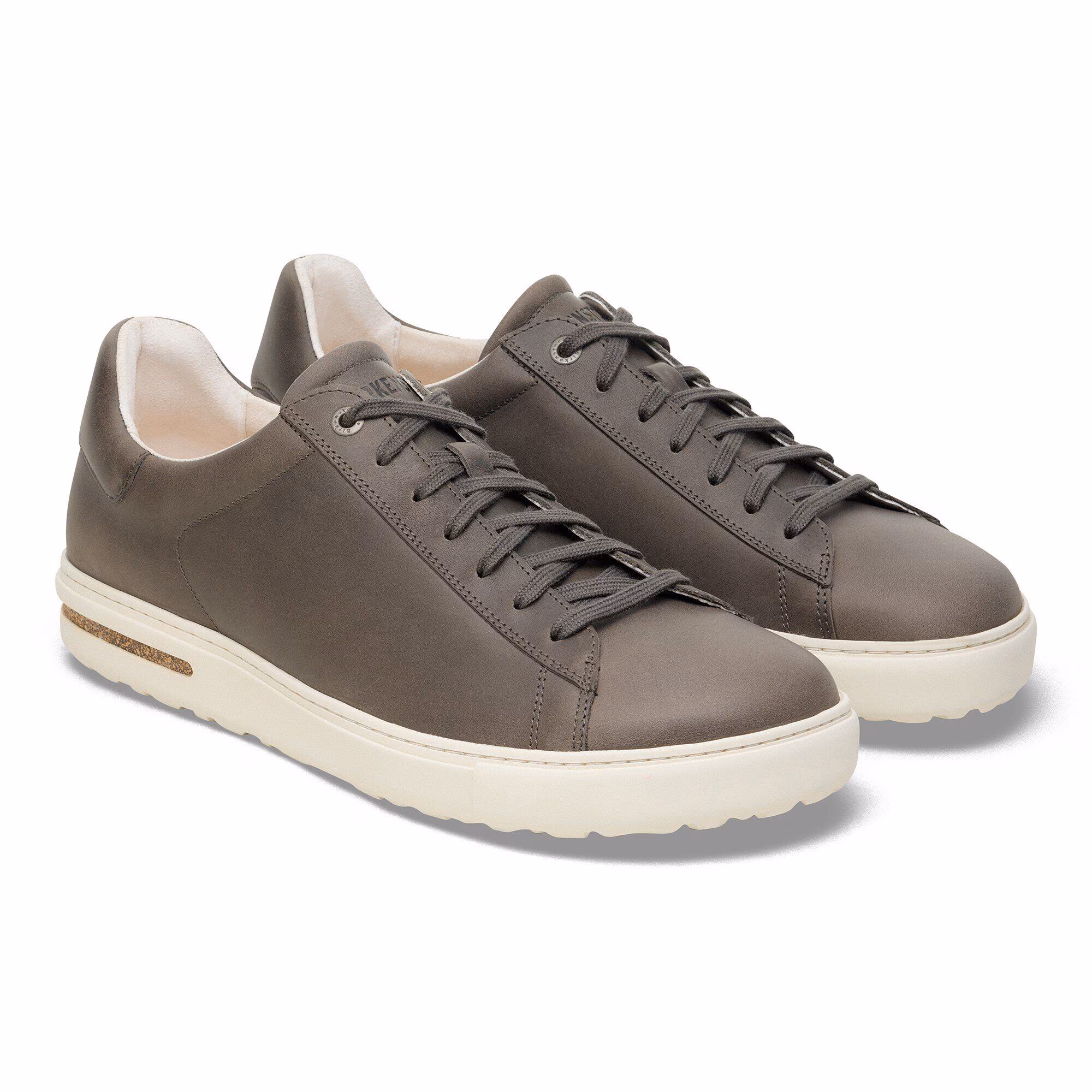 Bend Low Cuir naturel - Iron