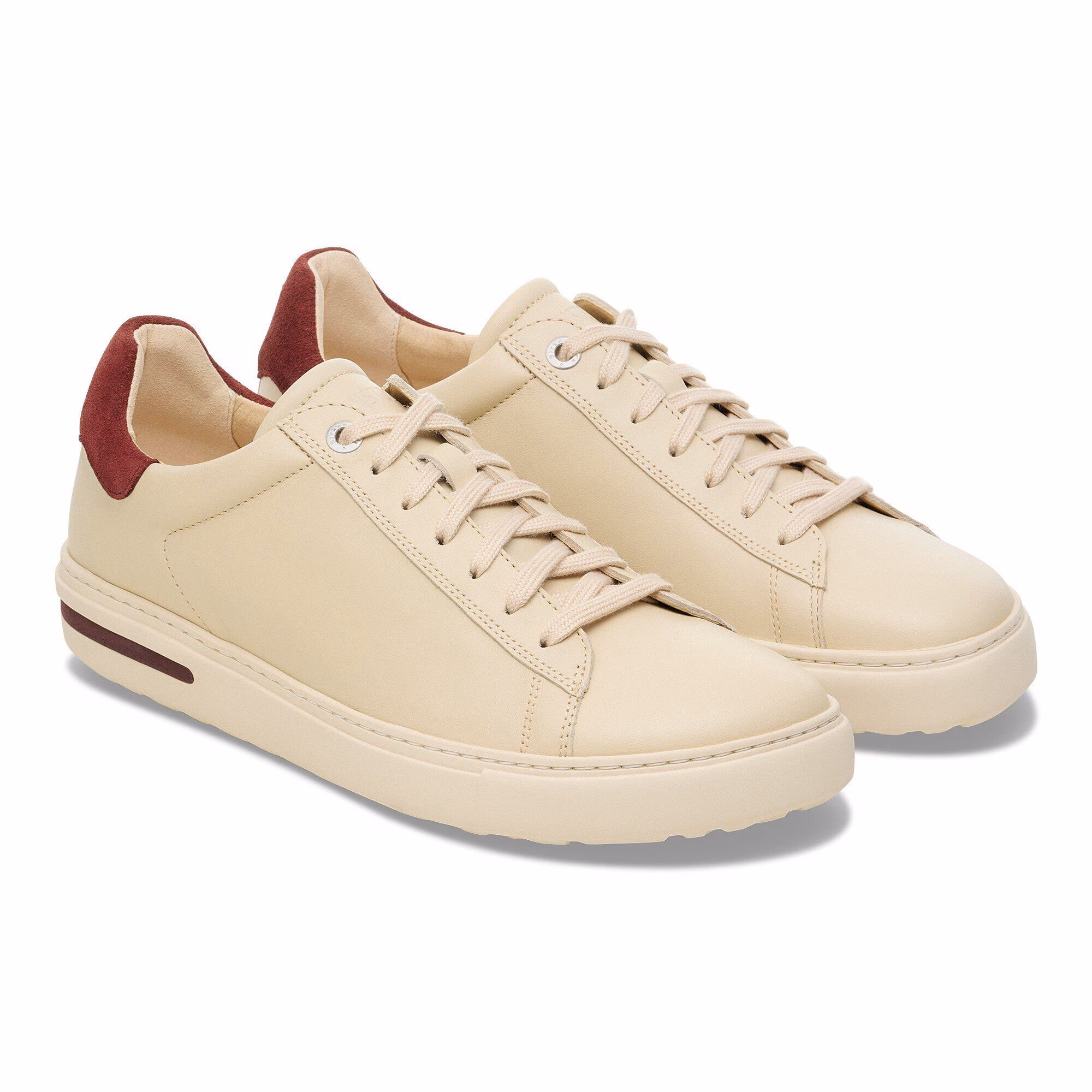 Bend Low Cuir naturel - Eggshell/Zinfandel