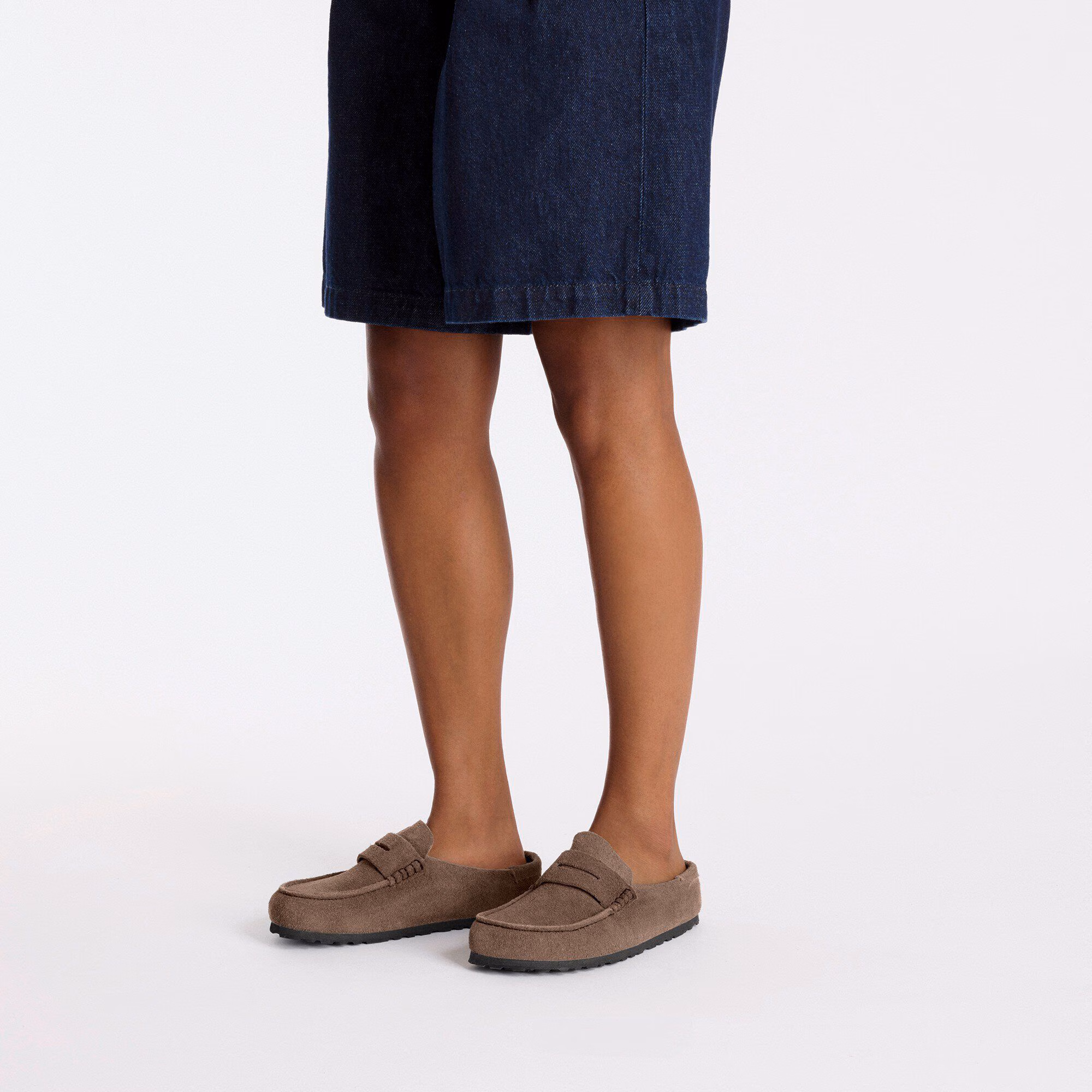 Naples Wrapped Suède - Concrete Gray