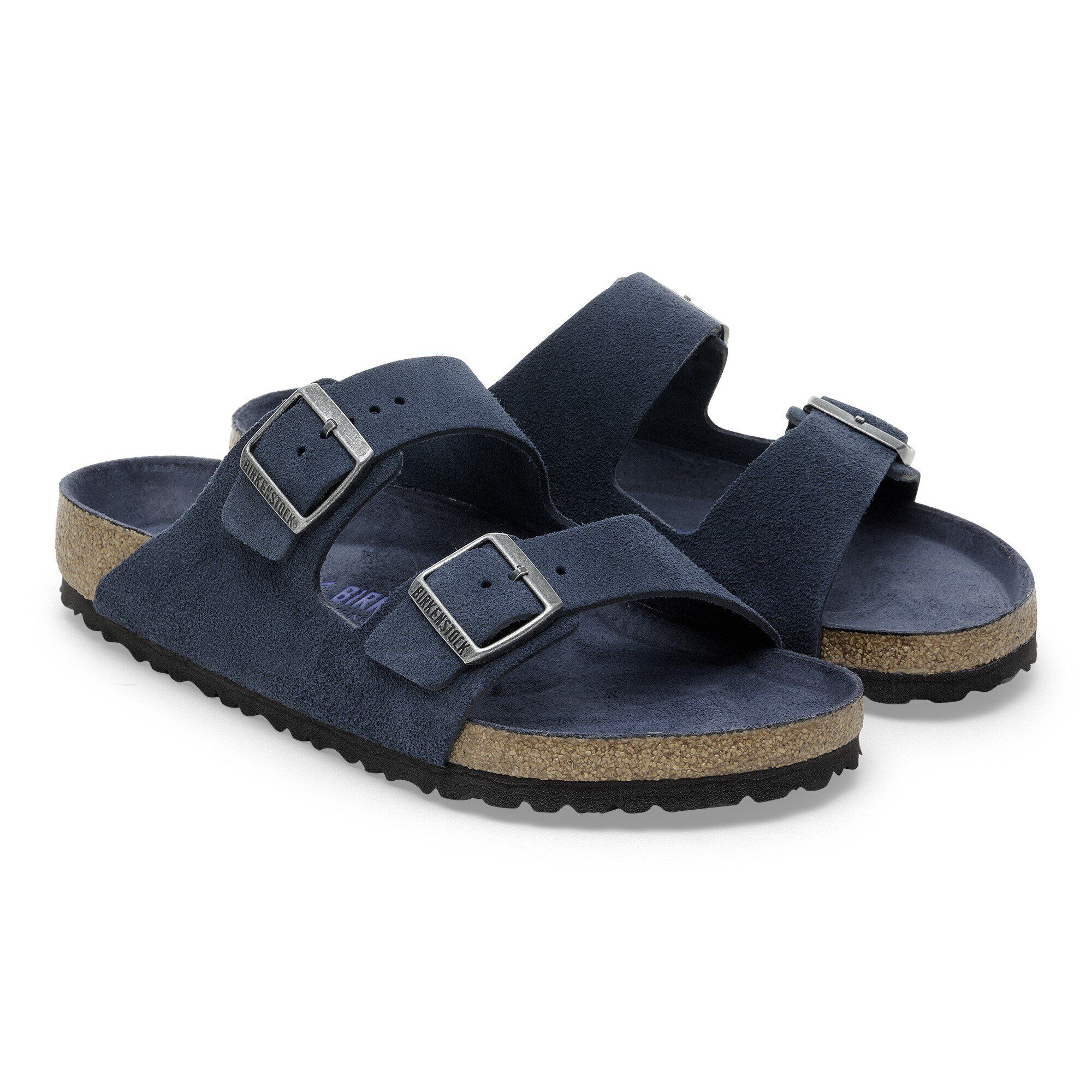 Arizona Lit de pied souple Suède - New Navy Tonal