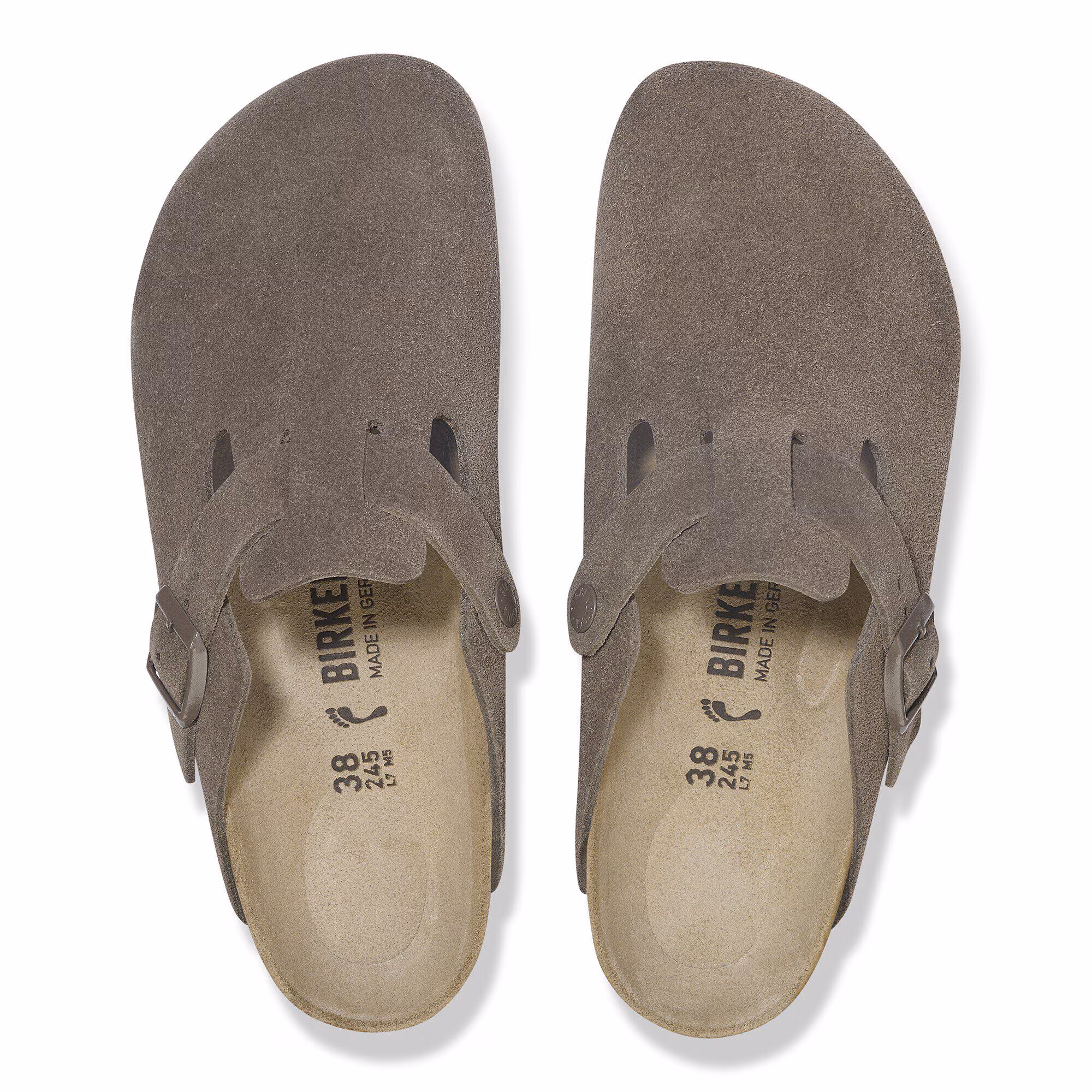 Boston Suède - Concrete Gray