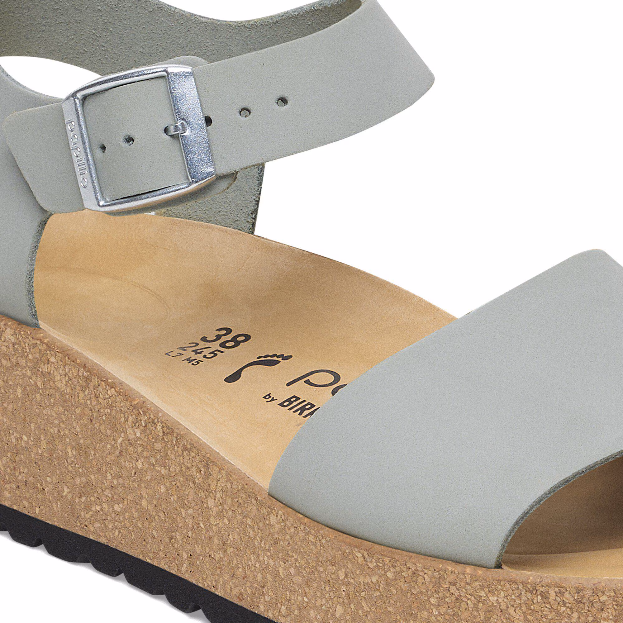Glenda Cuir nubuck - Pure Sage