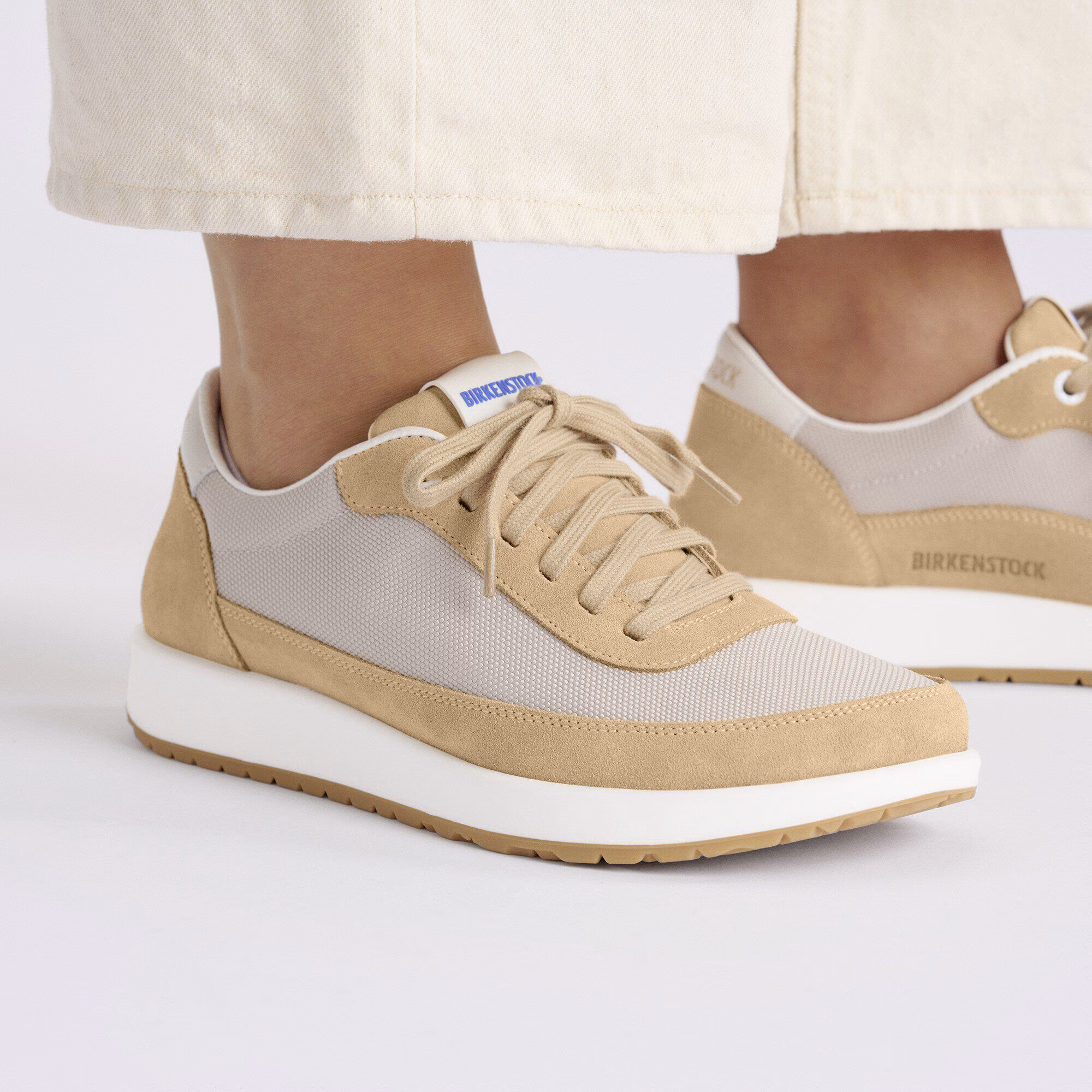 Honnef City Cuir naturel/Textile - New Beige