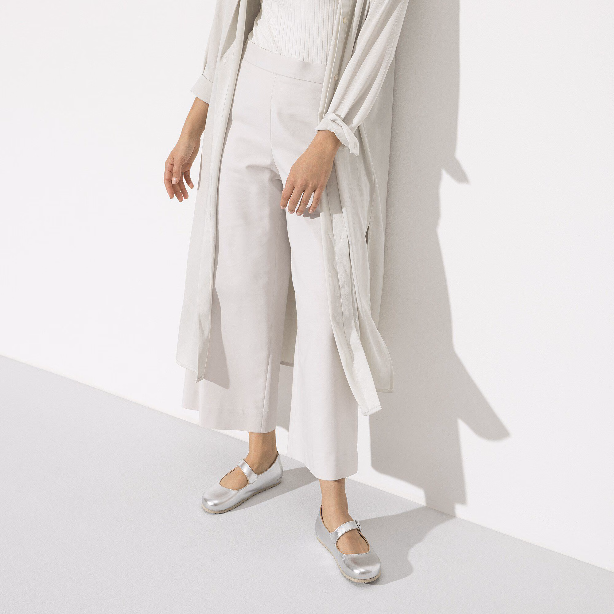 Tracy Cuir naturel - Silver