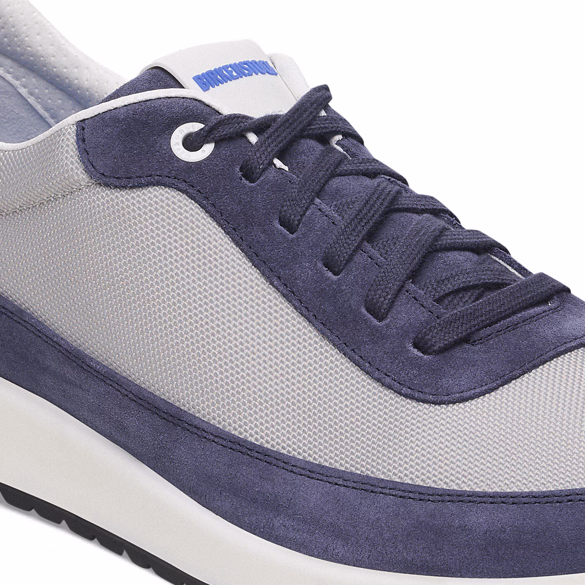 Honnef City Cuir naturel/Textile - Indigo Blue