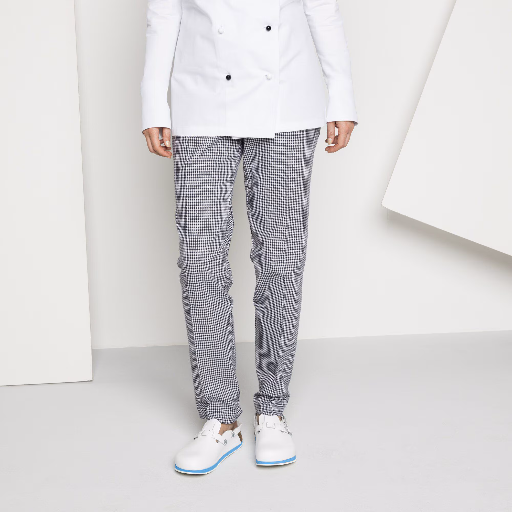 Kay SL Lit de pied souple Cuir naturel - White