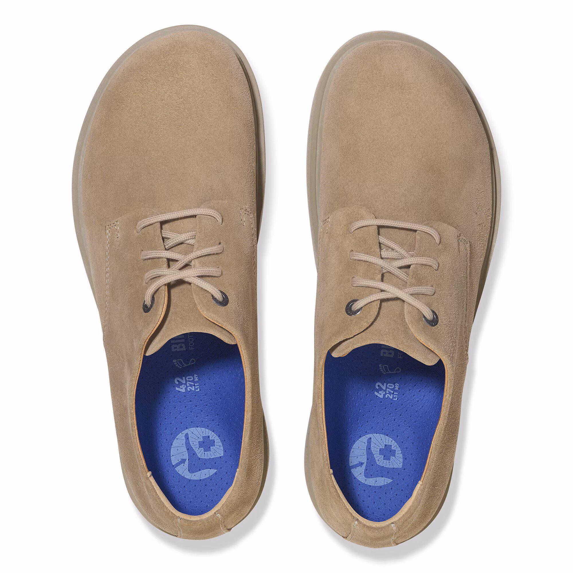 Highwood Lace Low Suède - Taupe