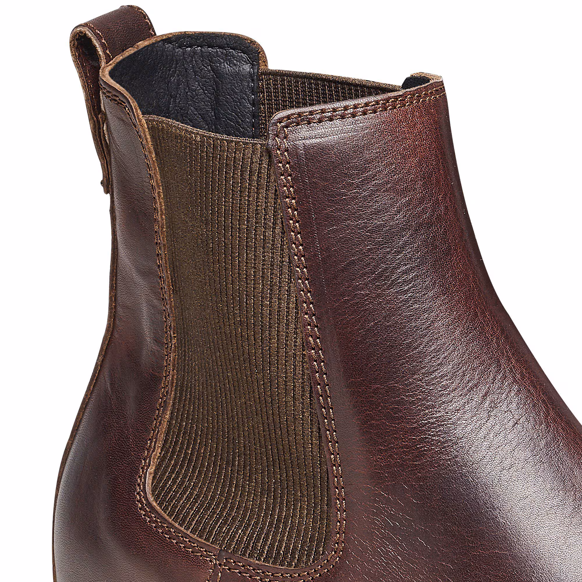 Highwood Slip On Men Cuir naturel - Chocolate