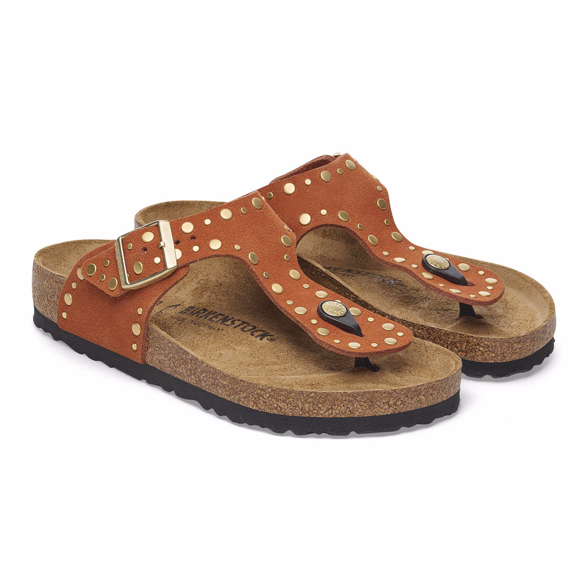 Gizeh Rivet Suède - Dark Rust