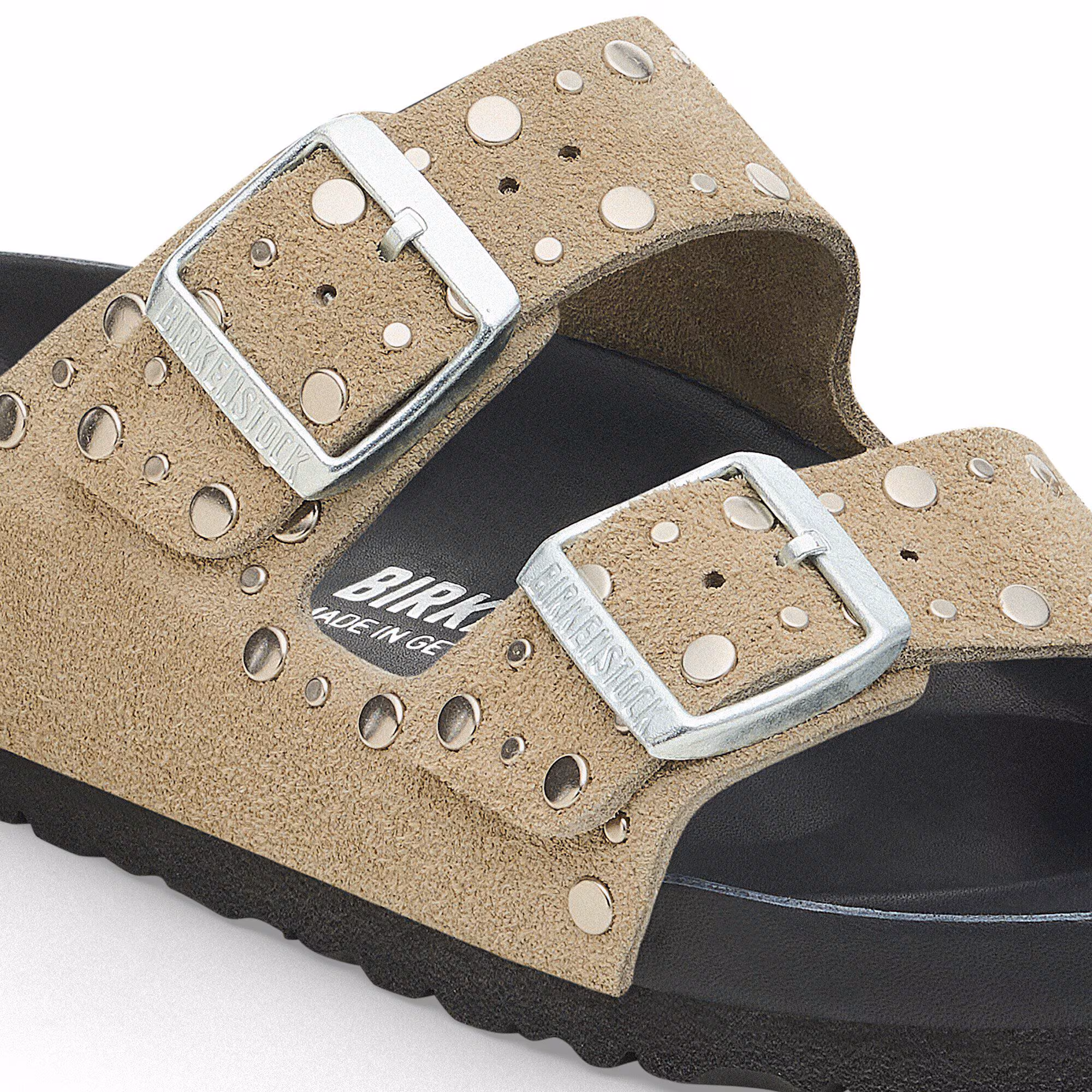 Arizona Rivet Suède - Taupe