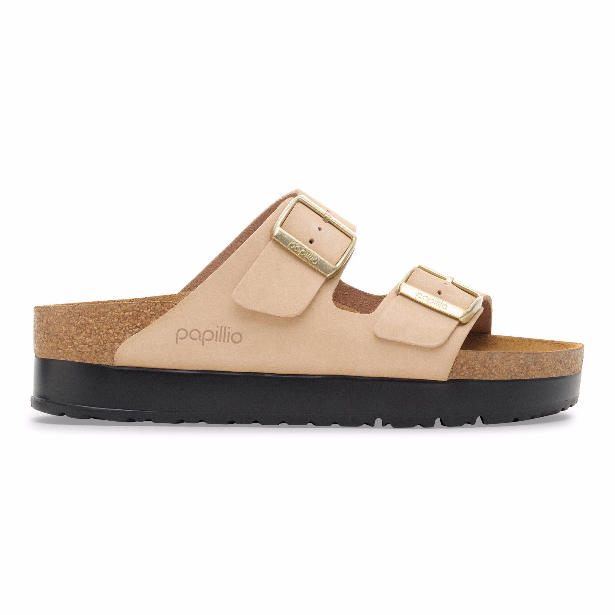 Arizona Flex Platform Cuir nubuck - Sandcastle