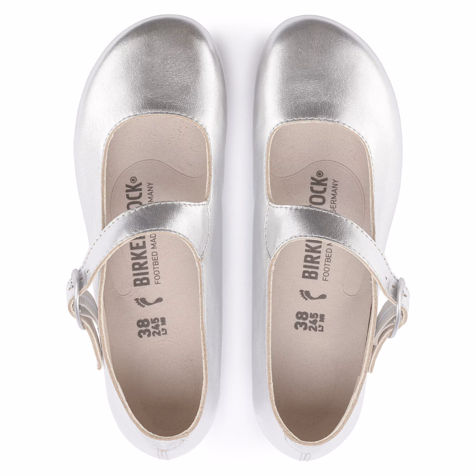 Tracy Cuir naturel - Silver