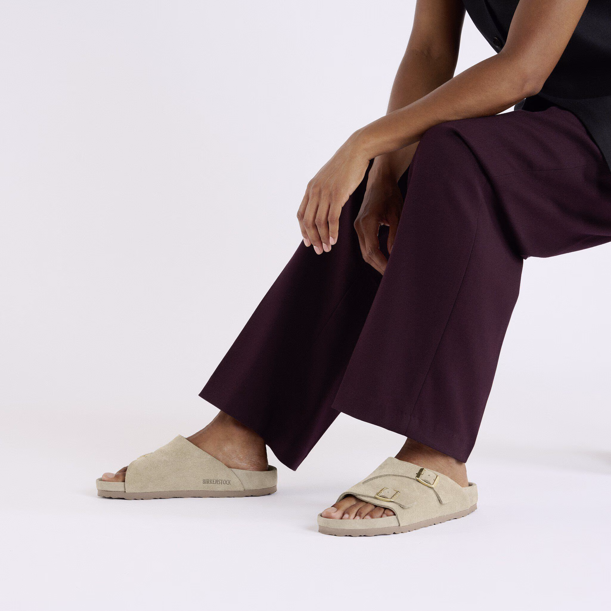 Zürich Suède - Allover Taupe