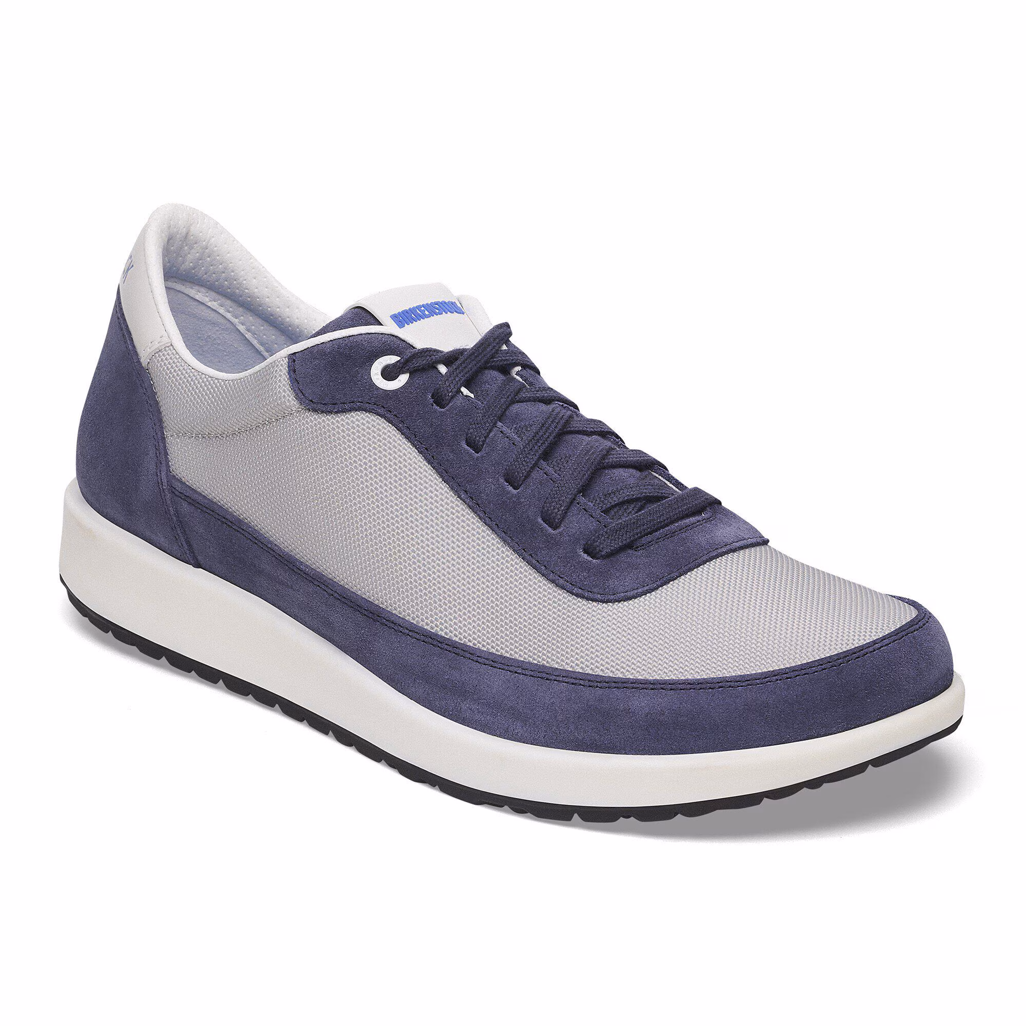 Honnef City Cuir naturel/Textile - Indigo Blue