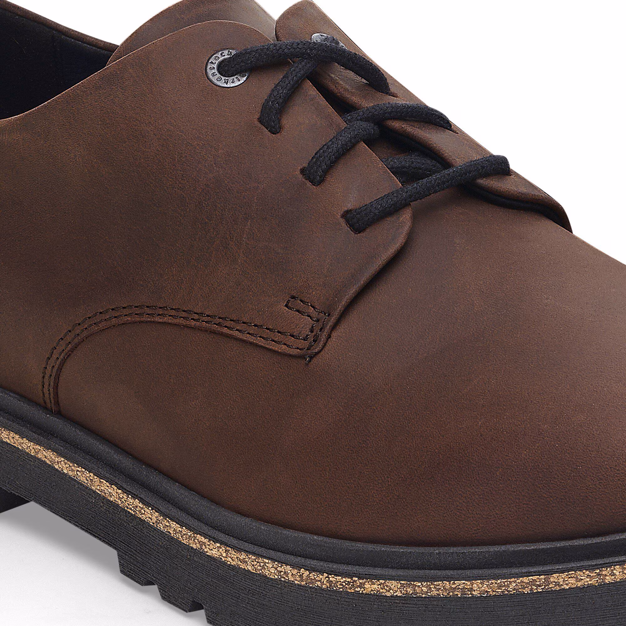 Highwood Lace Low Cuir huilé - Habana