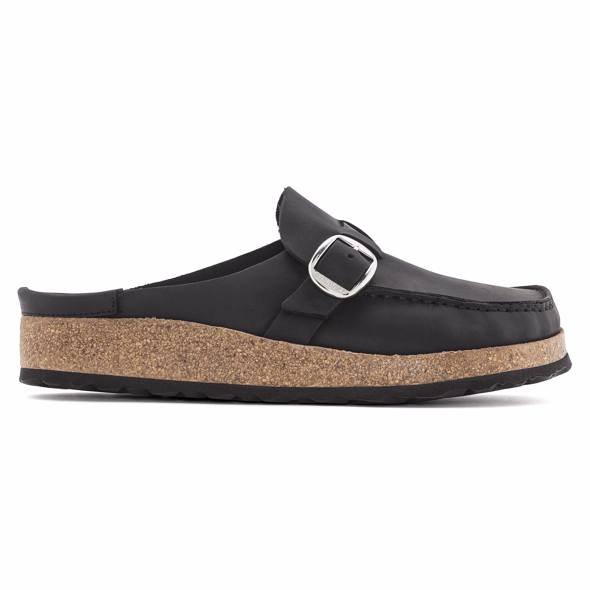 Buckley Cuir huilé - Black
