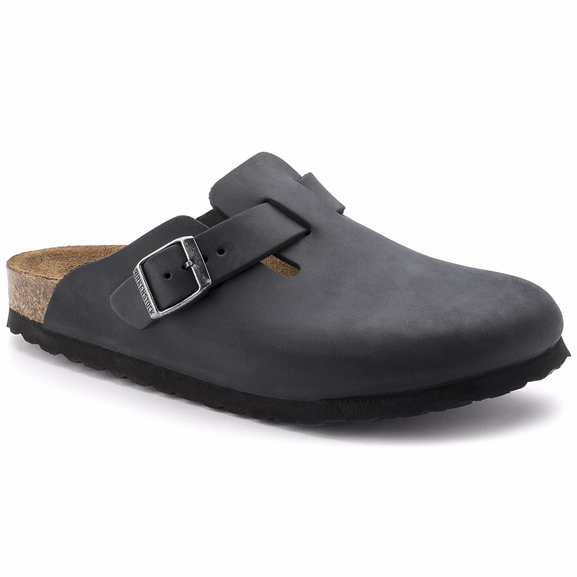 Boston Cuir huilé - Black