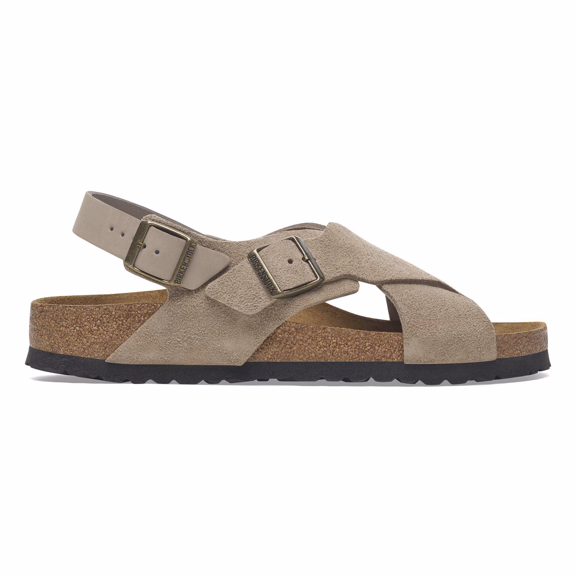 Tulum Soft Footbed Suède nubuck - Taupe