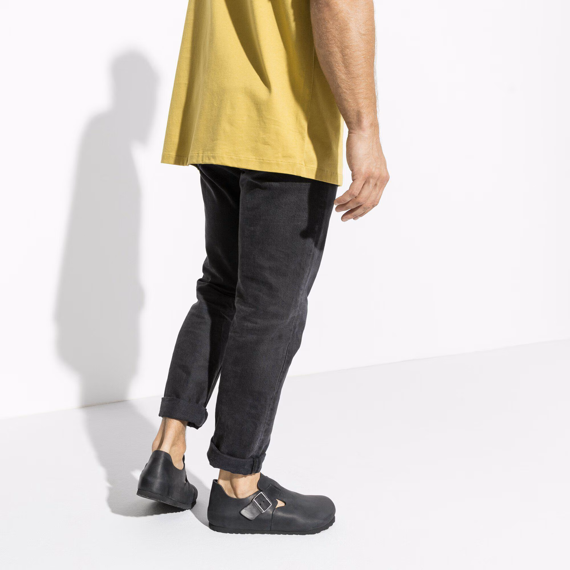 London Cuir huilé - Black