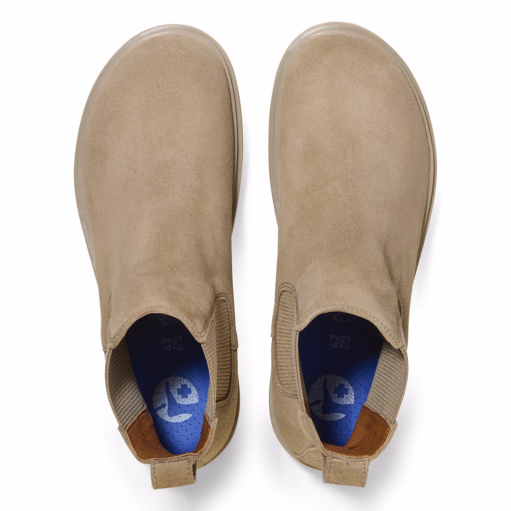 Highwood Slip On Men Suède - Taupe