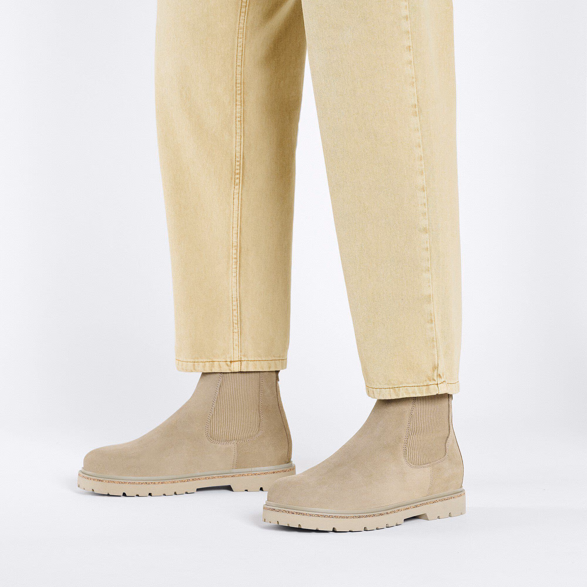 Highwood Slip On Men Suède - Taupe