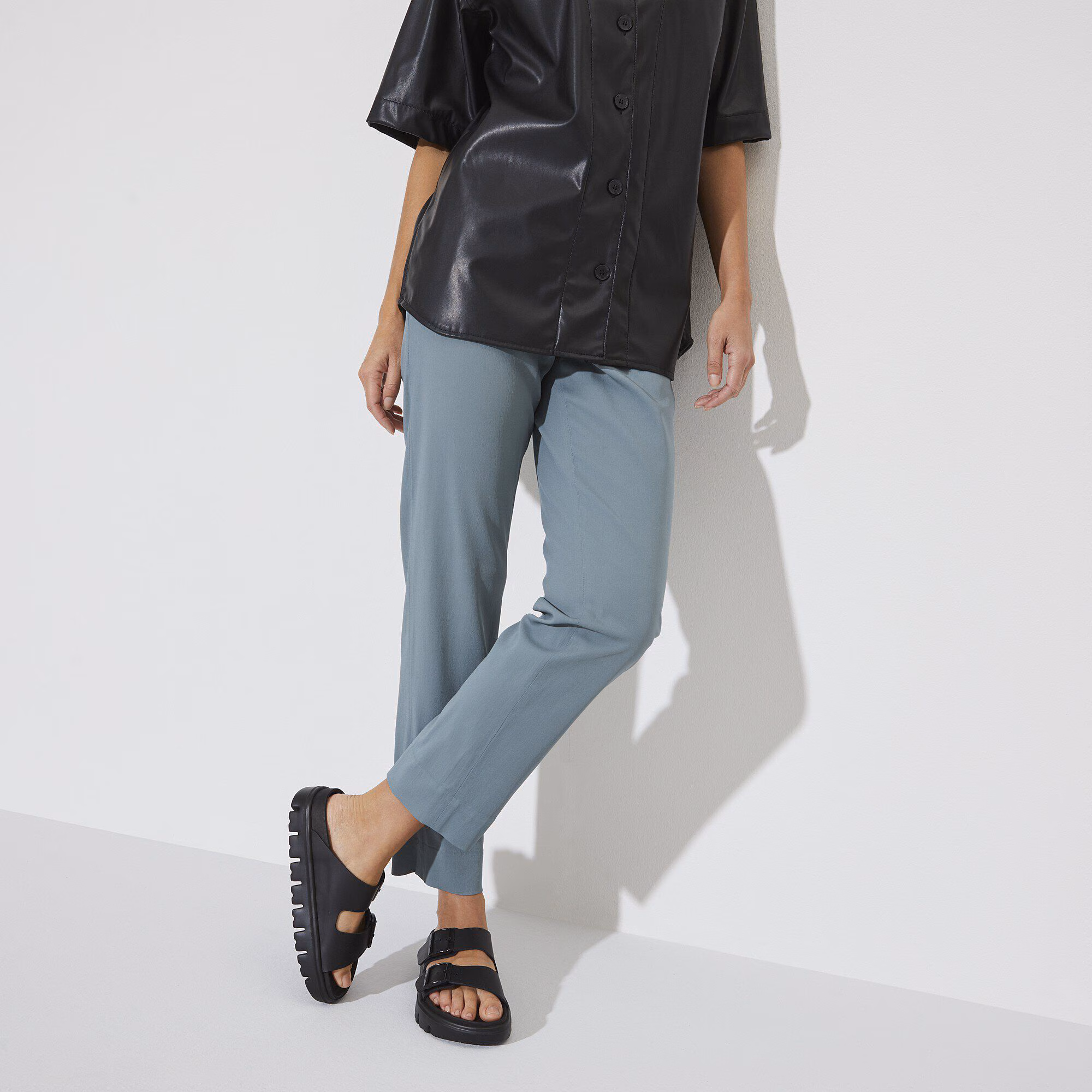 Arizona PAP Chunky Cuir naturel - Black