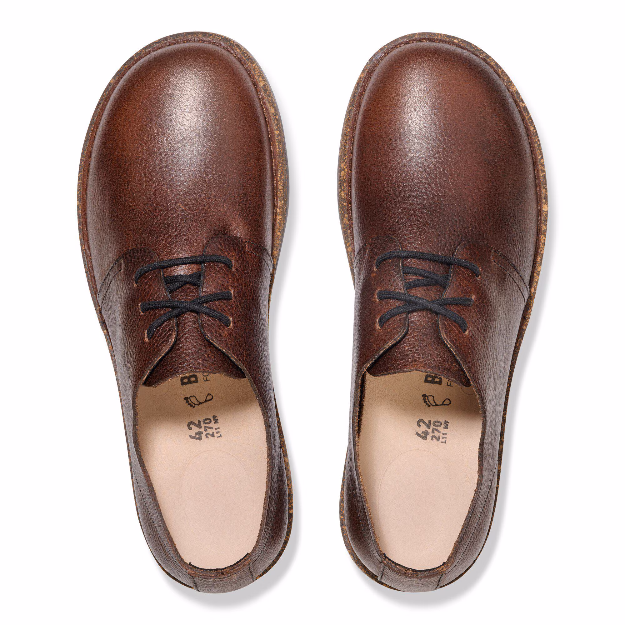 Uppsala Low Cuir naturel - Chocolate