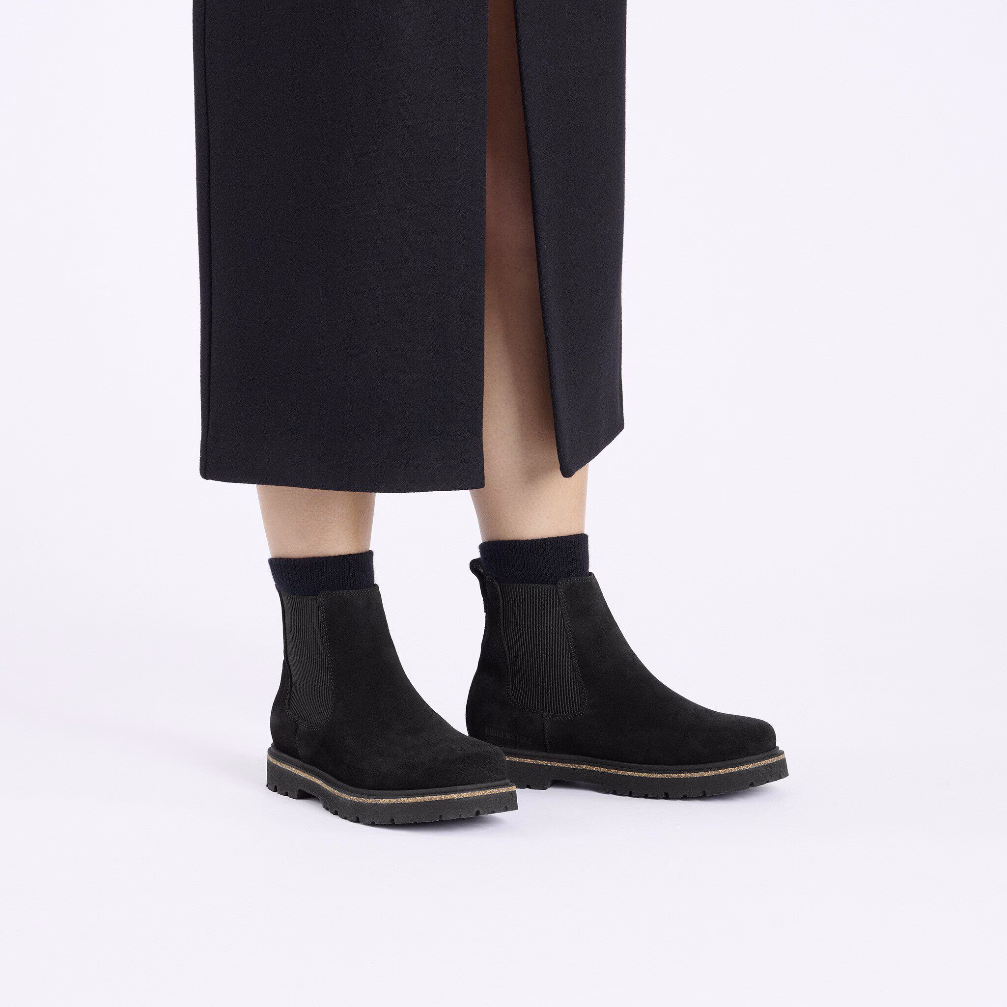 Highwood Slip On Women Suède - Black