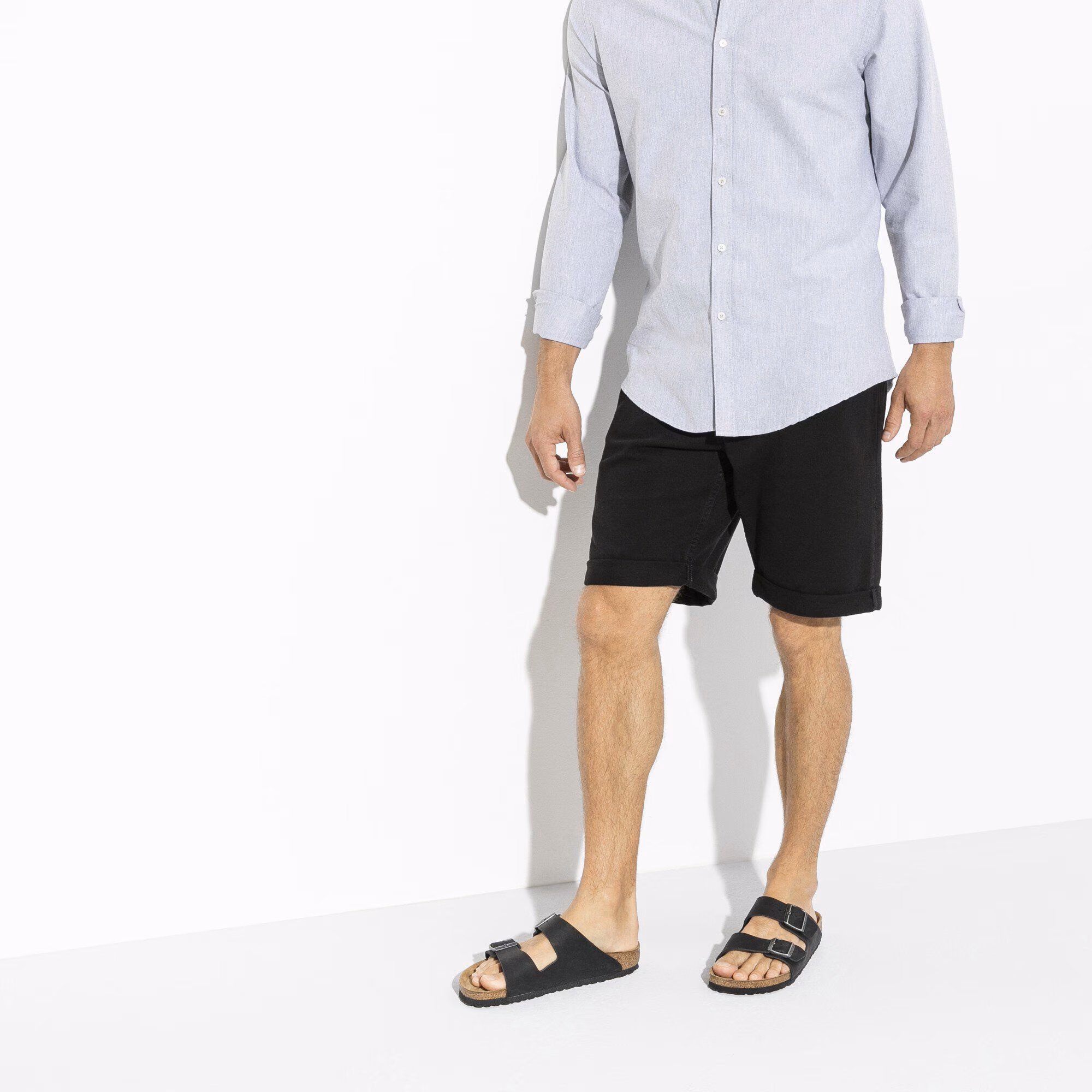 Arizona Cuir huilé - Black