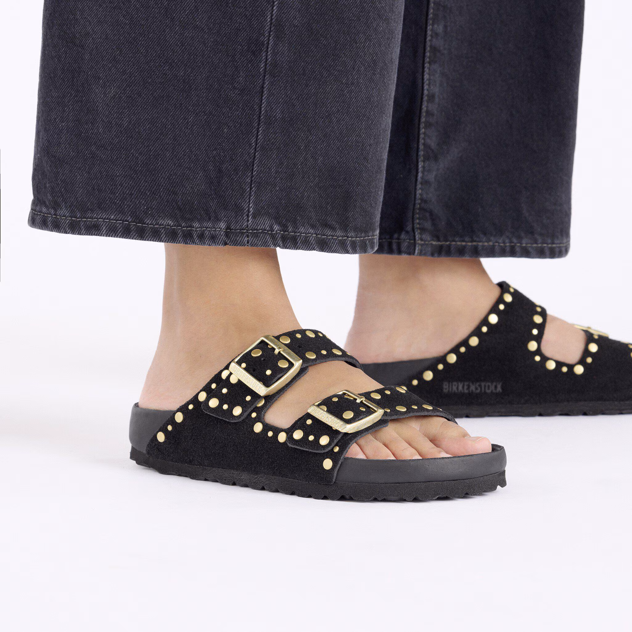 Arizona Rivet Suède - Black