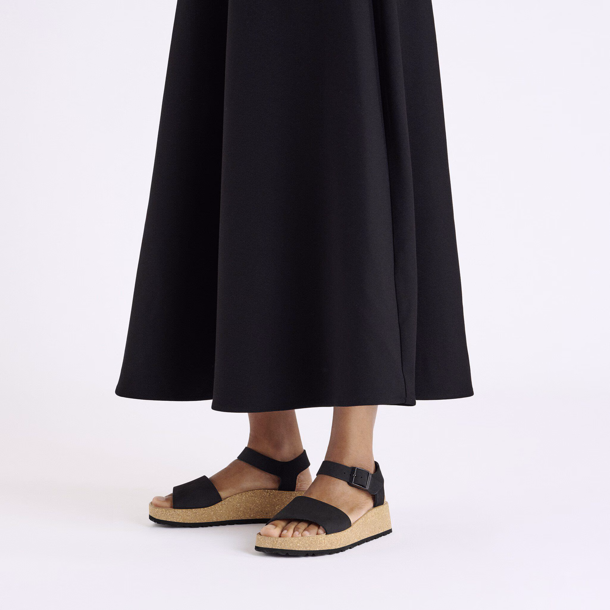 Glenda Cuir nubuck - Black