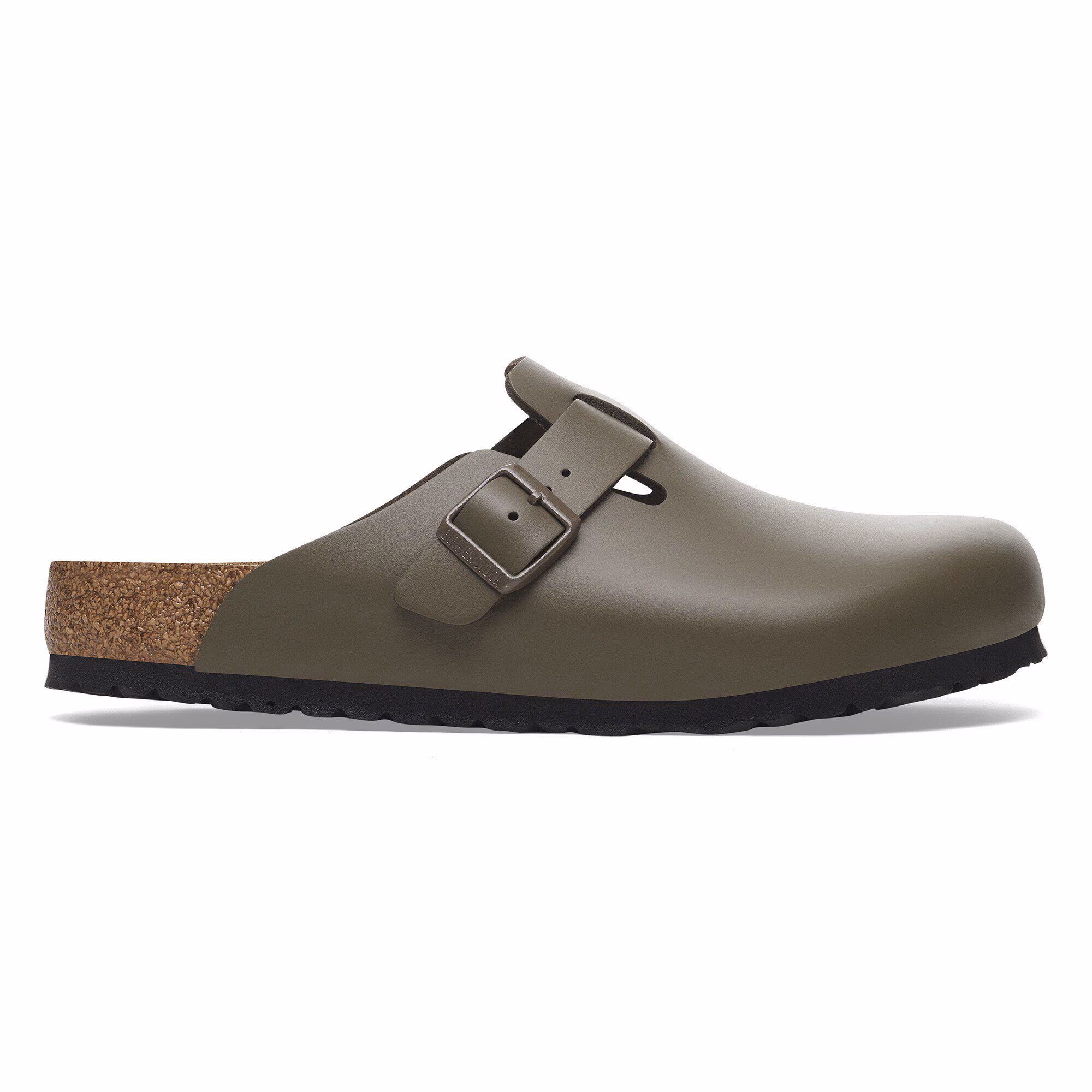 Boston Cuir naturel - Concrete Gray
