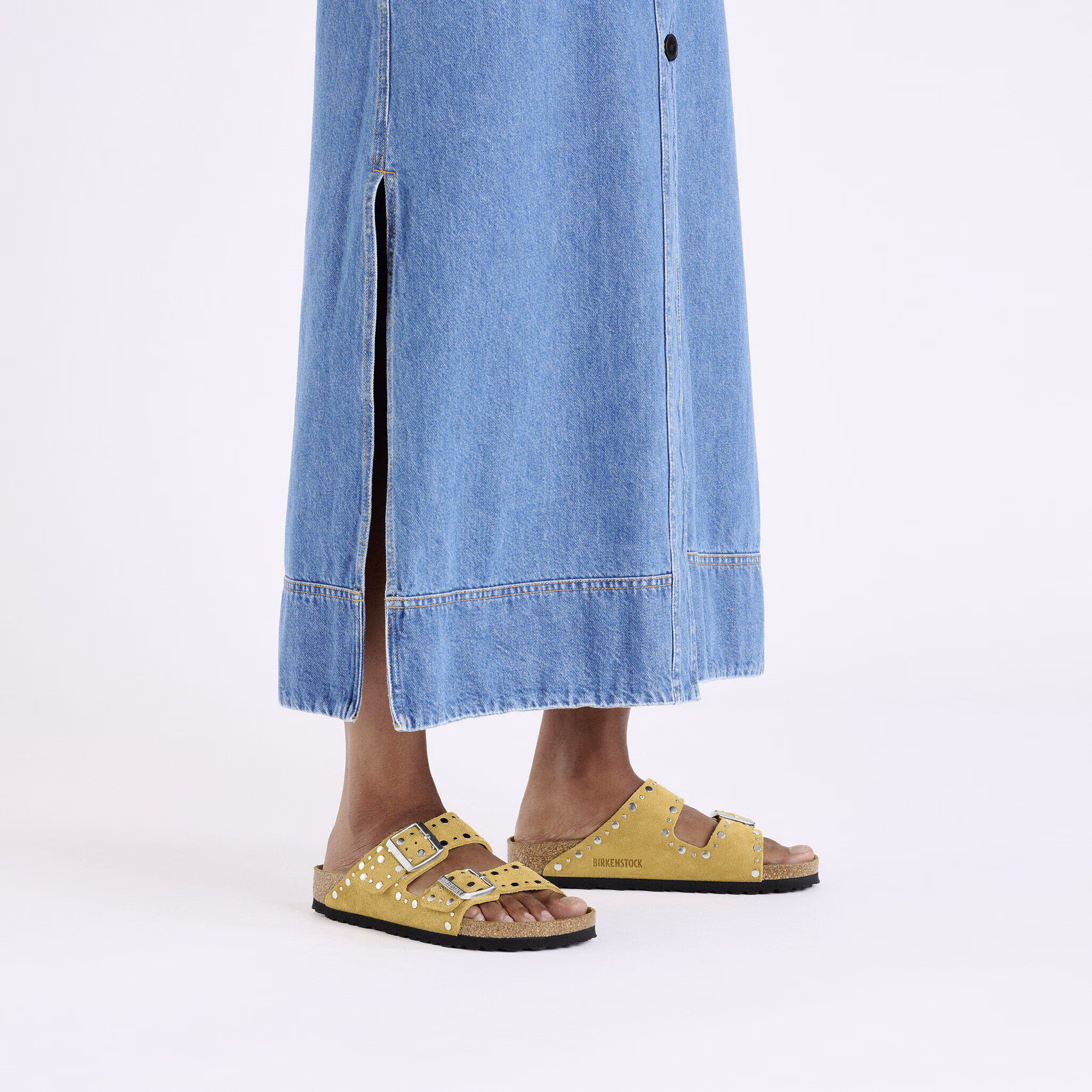 Arizona Rivet Suède - Ochre