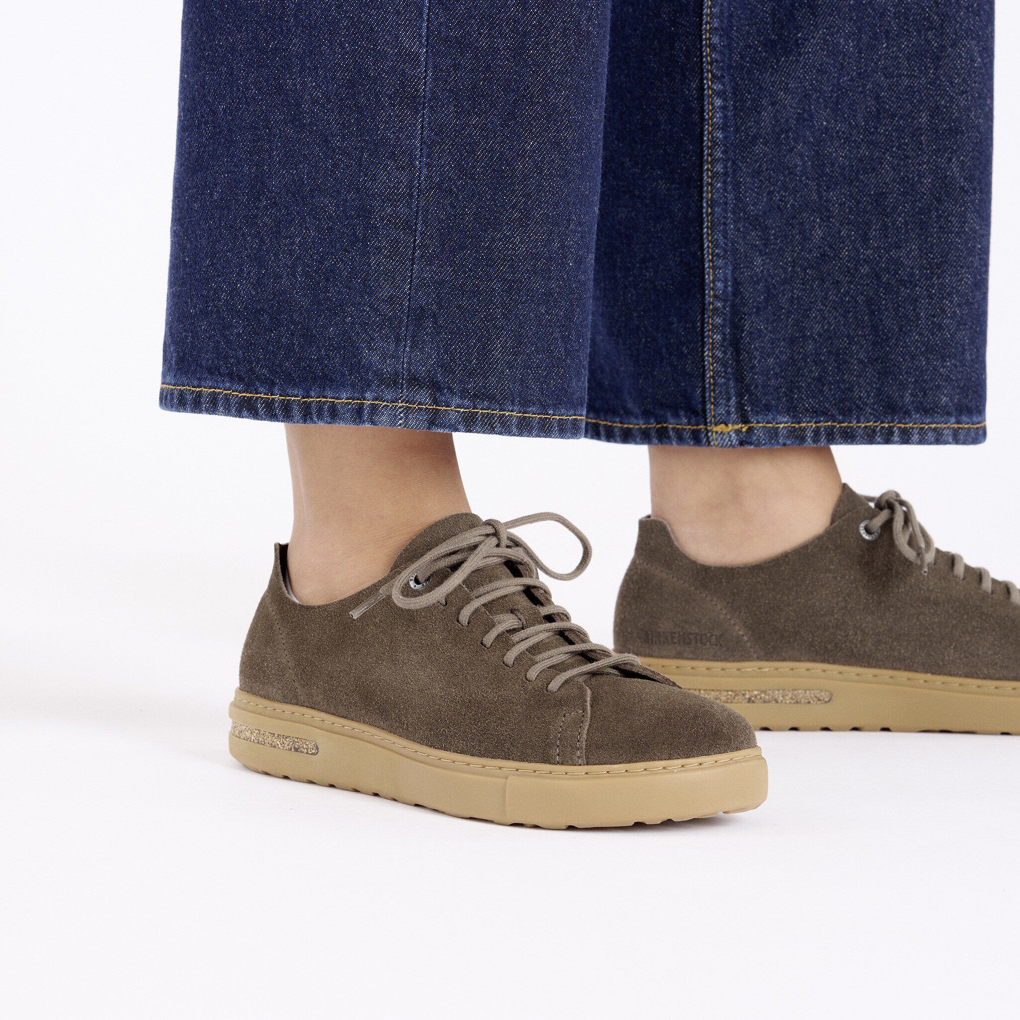 Bend Low Decon Cuir nubuck - Concrete Gray