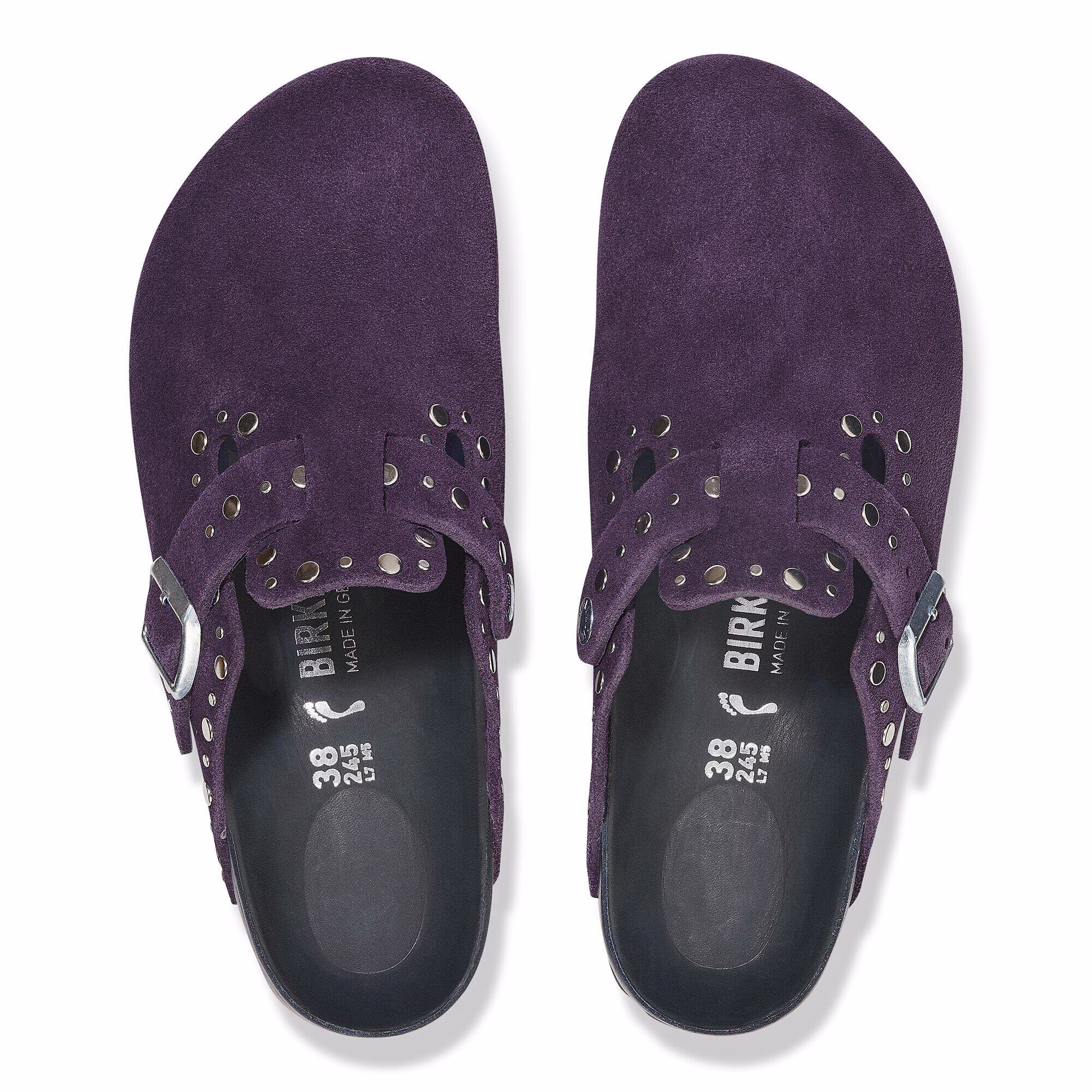 Boston Rivets Suède - Acai