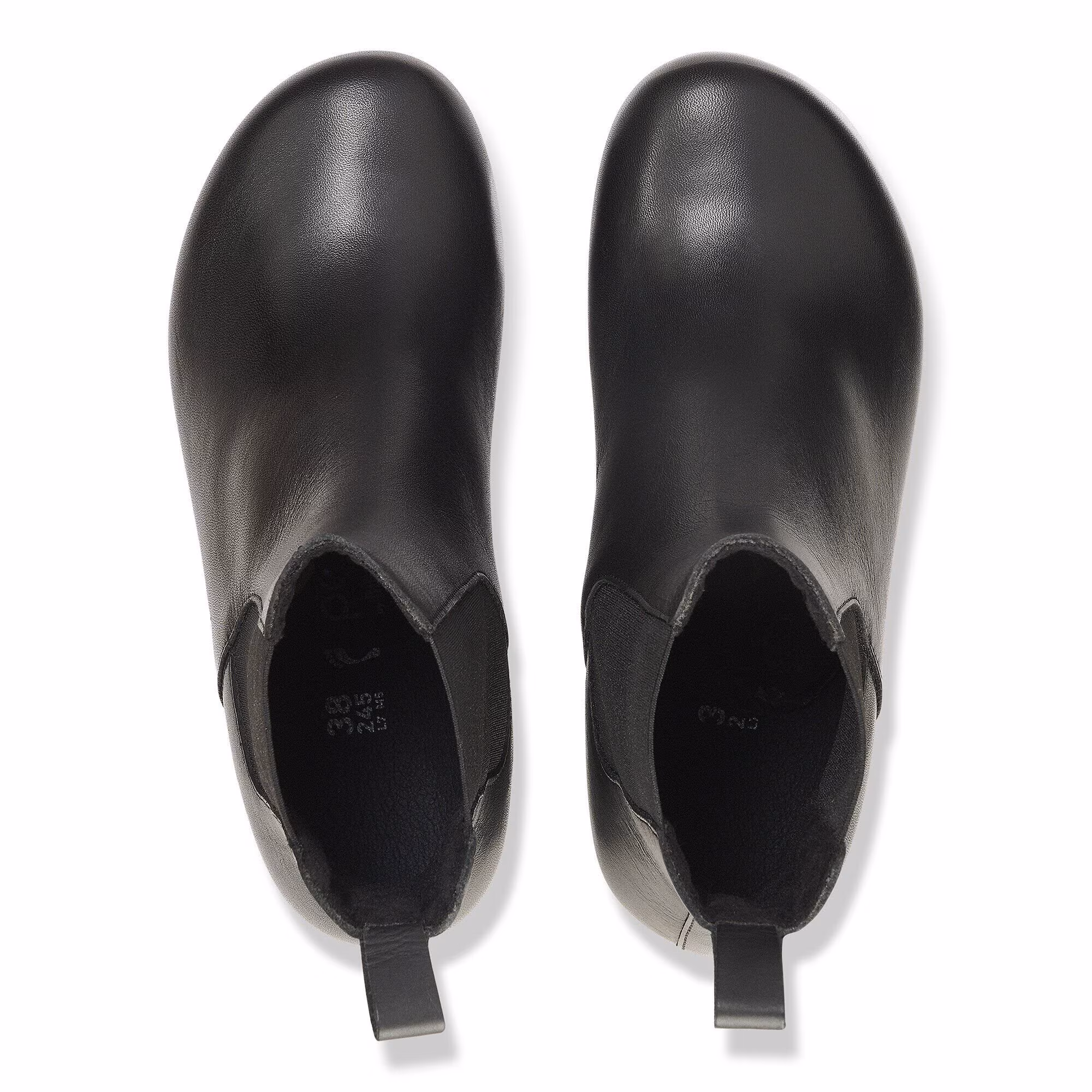 Ebba Slip On Cuir naturel - Black/Black