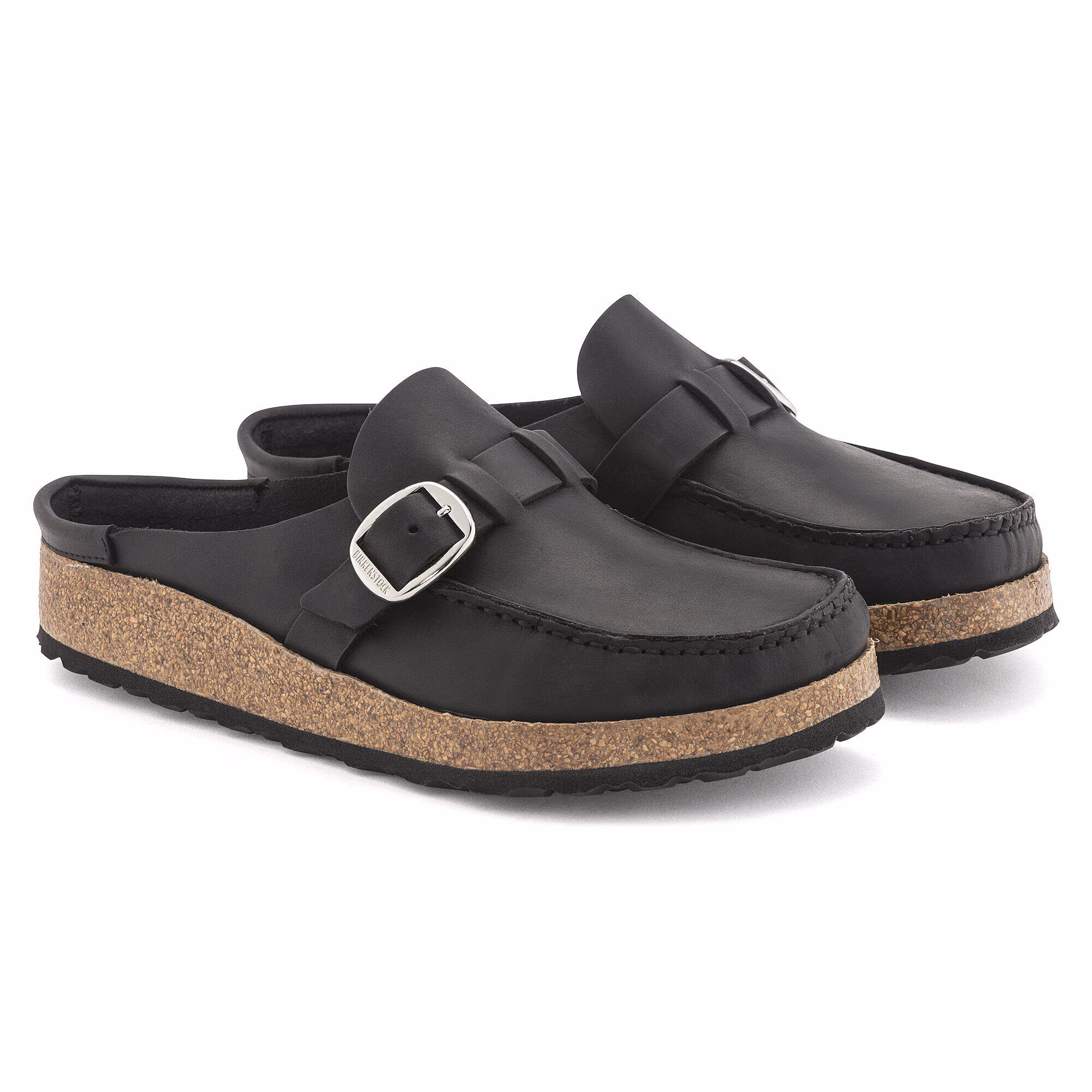 Buckley Cuir huilé - Black