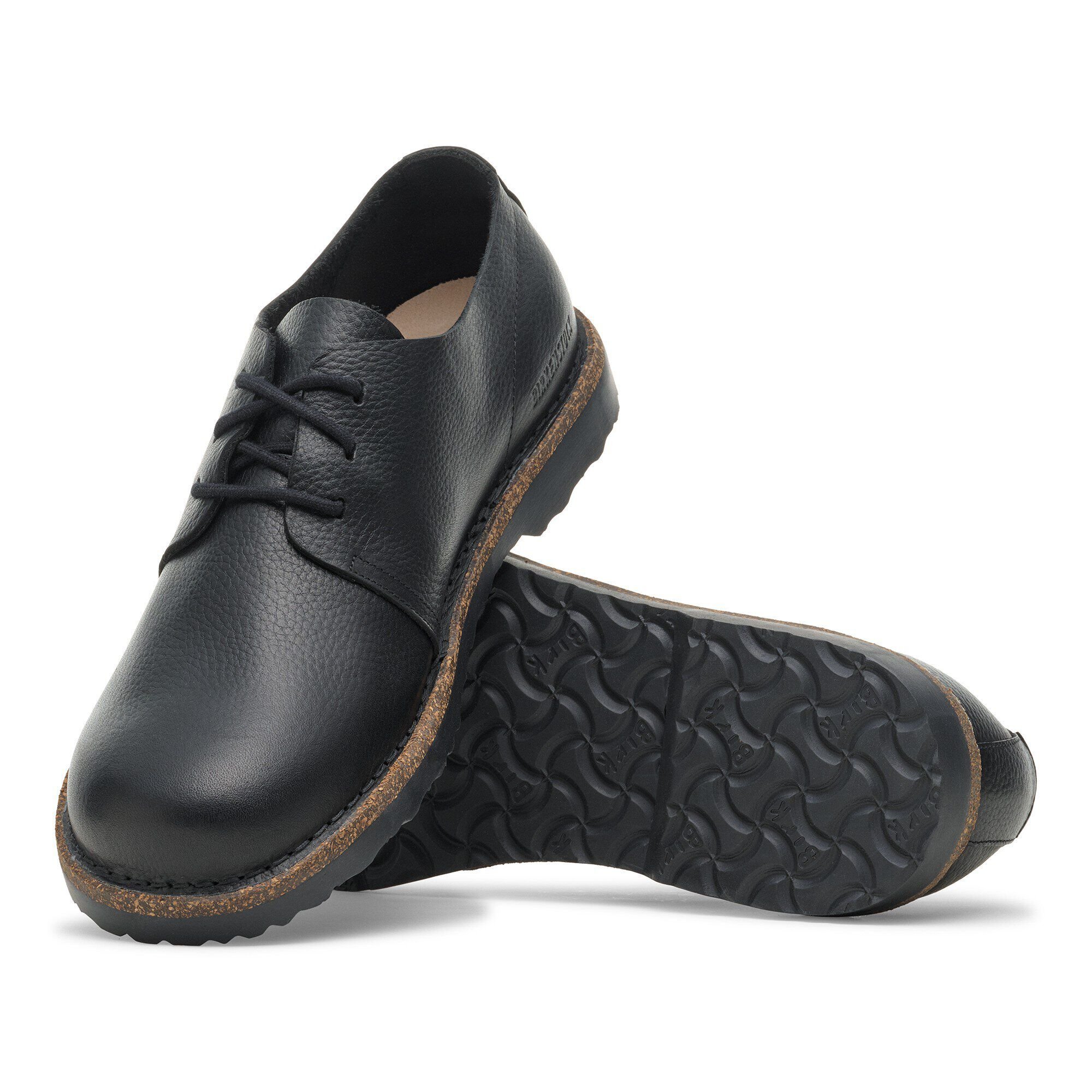 Uppsala Low Cuir naturel - Black