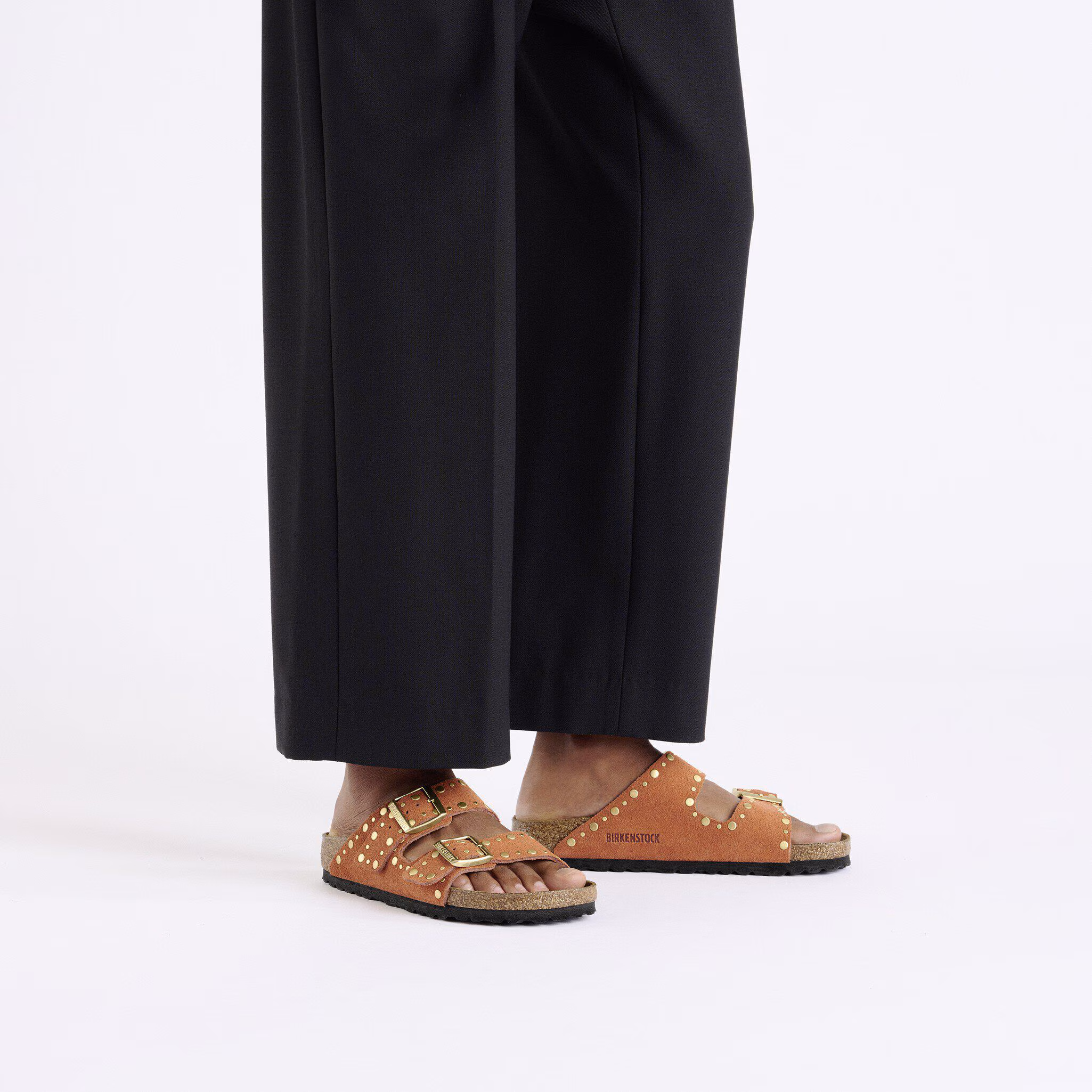 Arizona Rivet Suède - Dark Rust