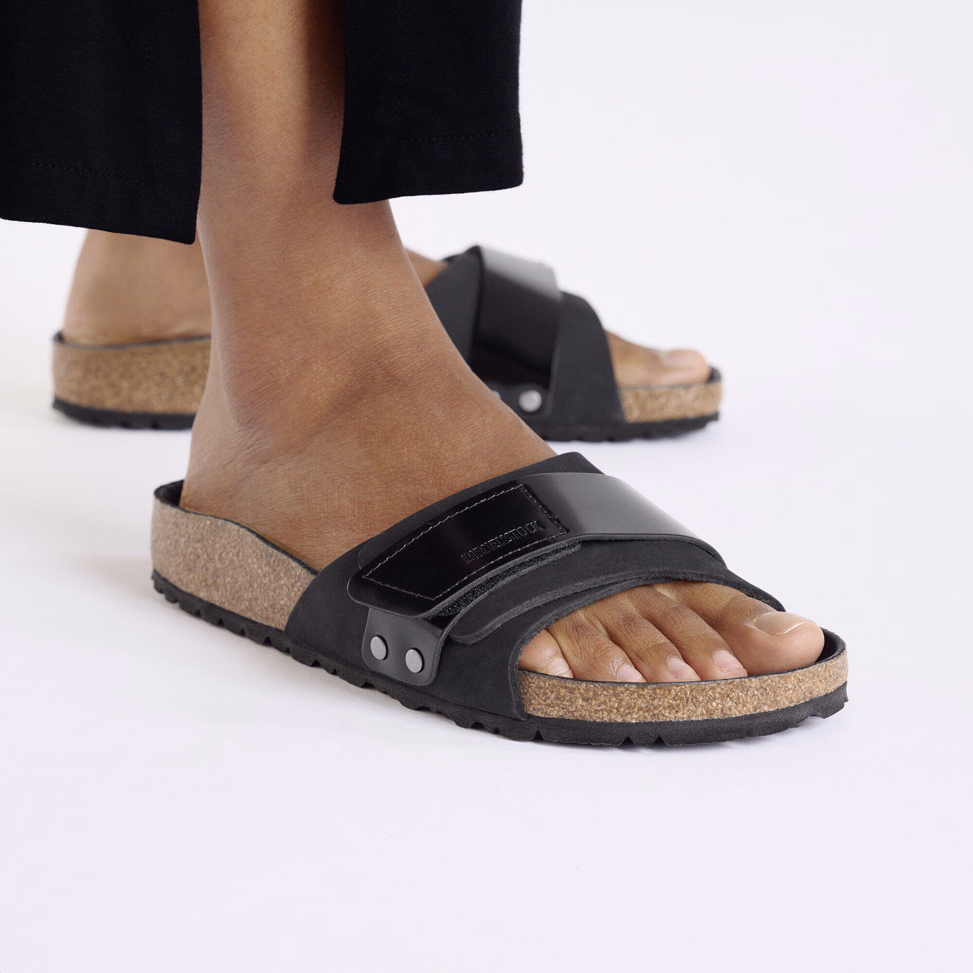 Oita Cuir nubuck - Black