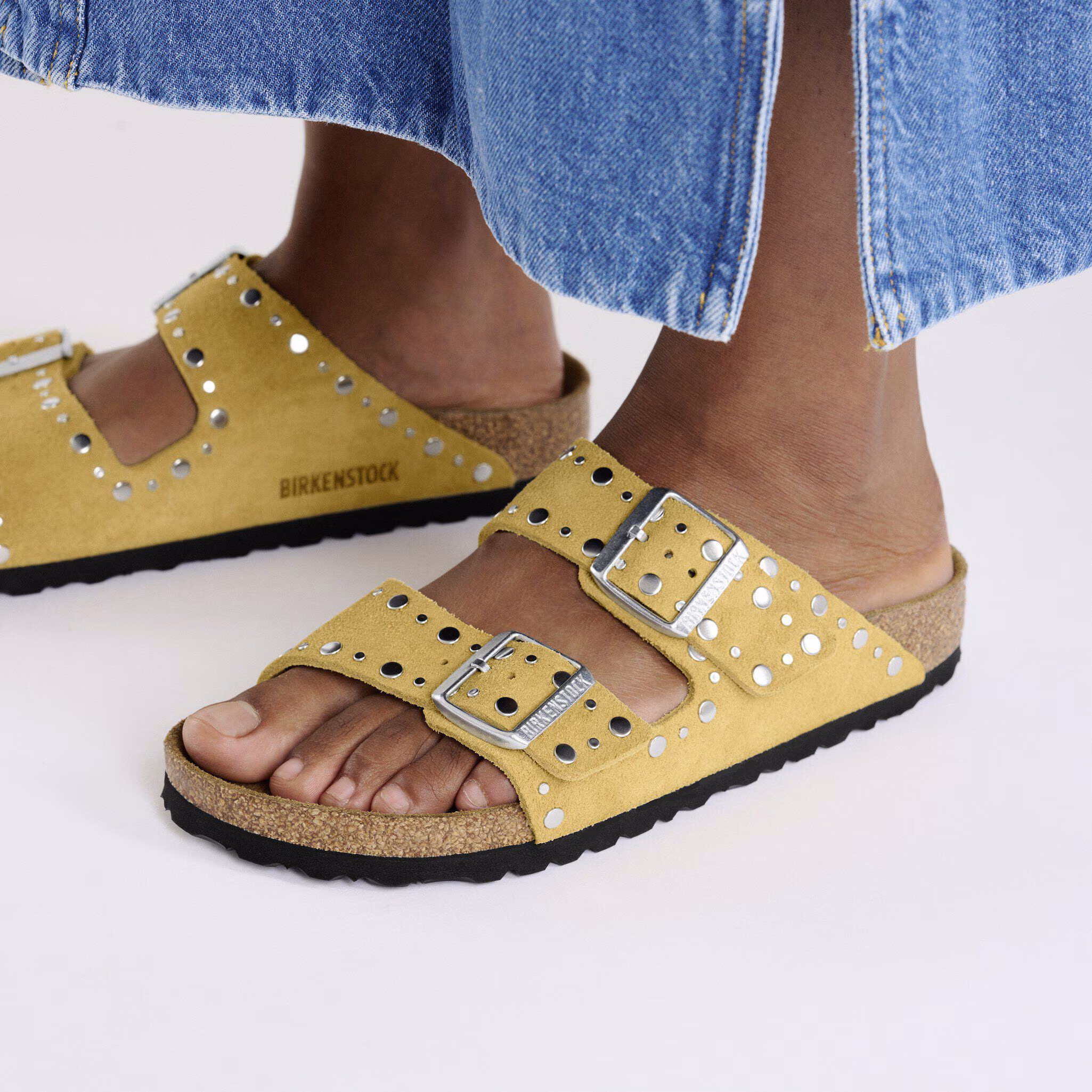 Arizona Rivet Suède - Ochre