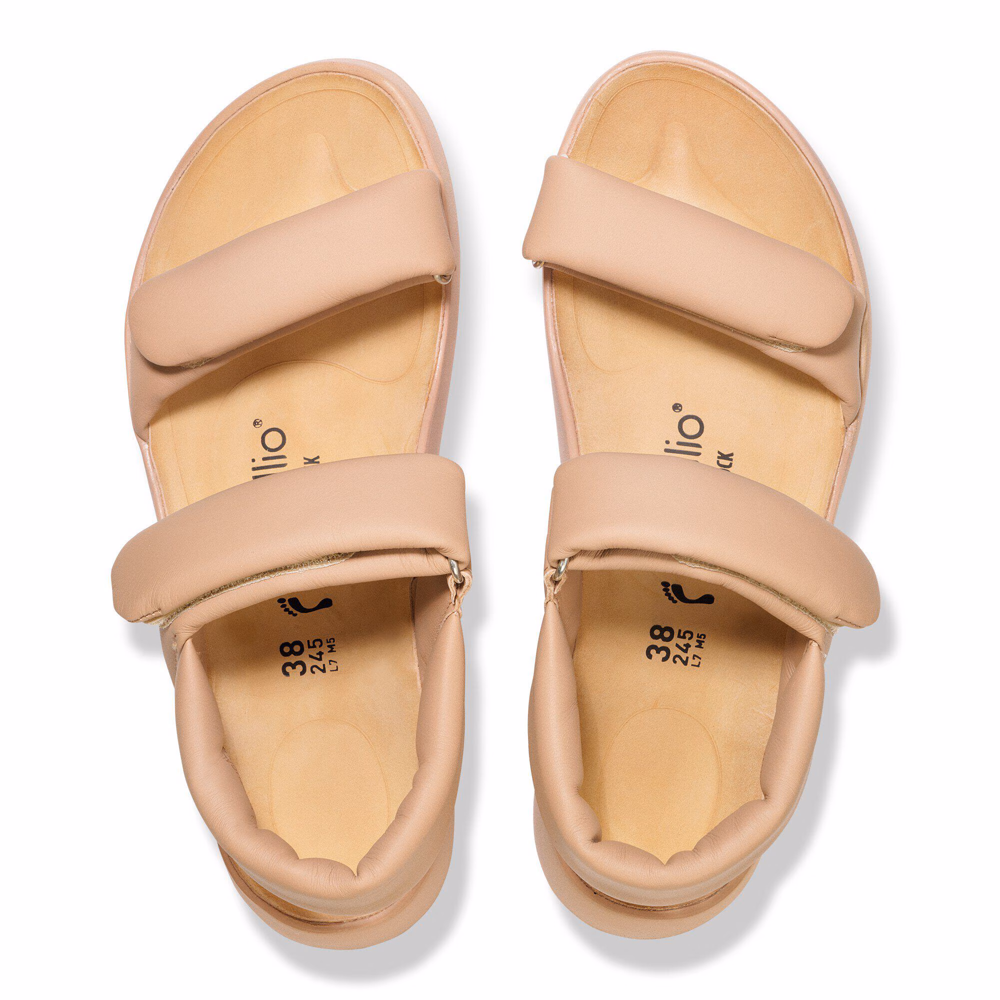 Theda Cuir naturel - Nougat