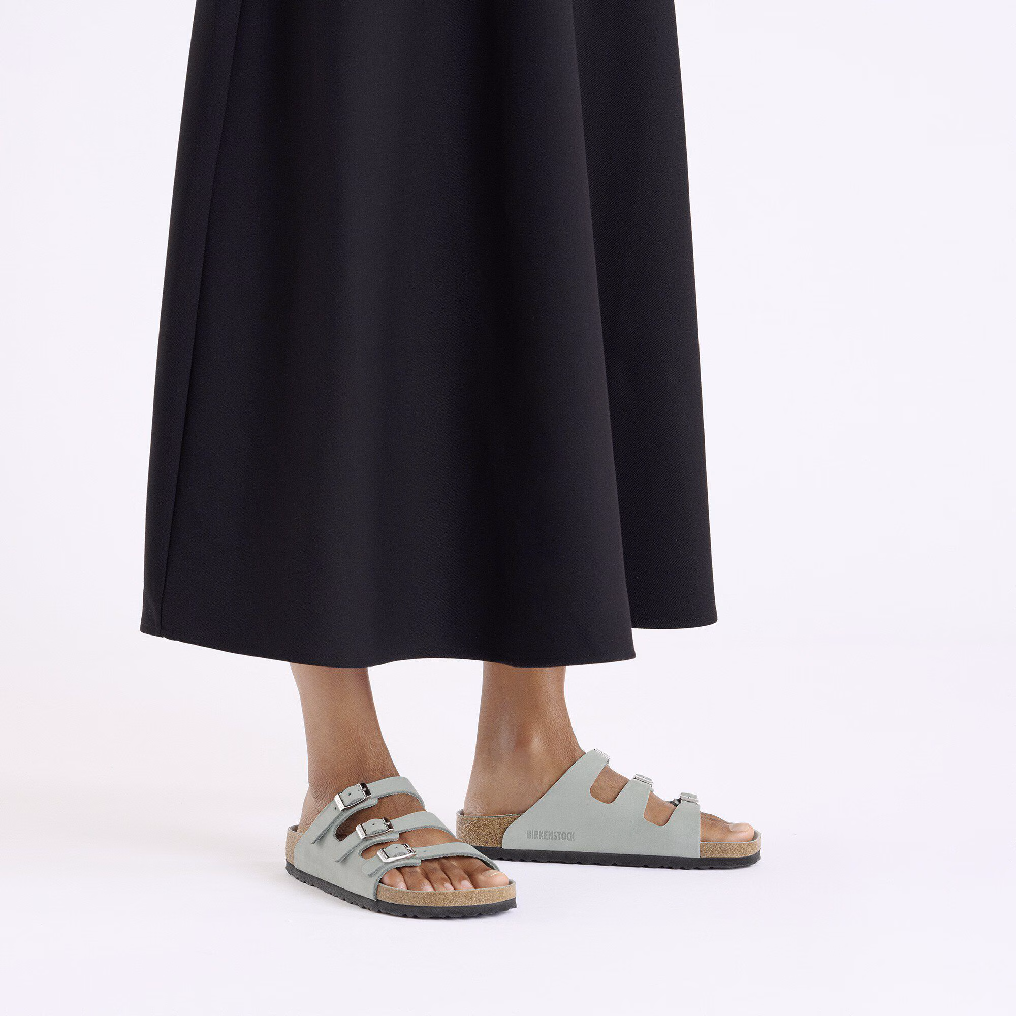 Florida  Fresh Cuir nubuck - Pure Sage