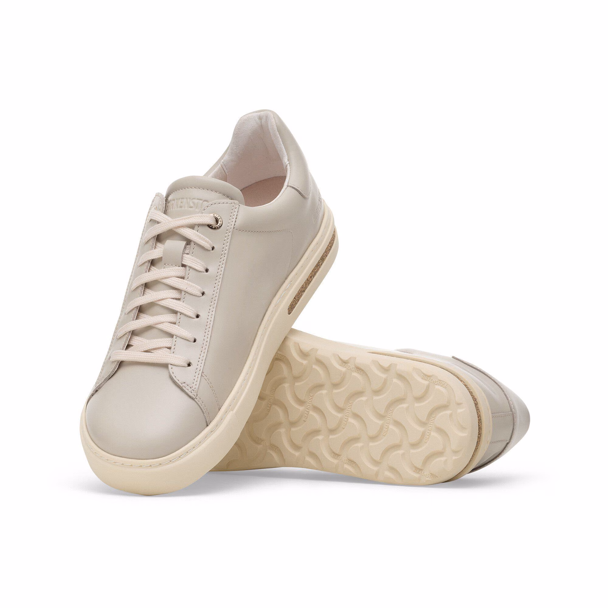 Bend Low Cuir naturel verni - Oyster