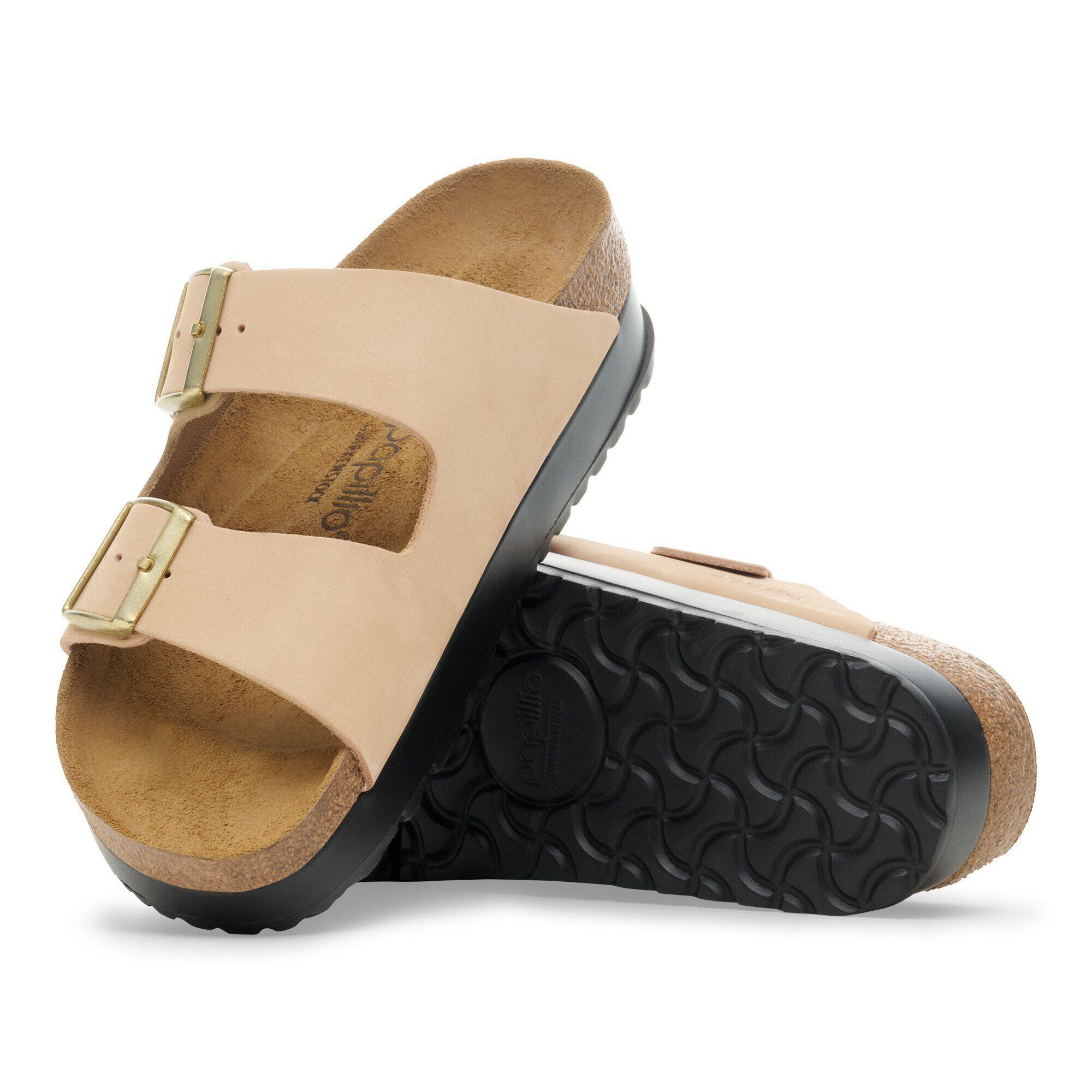 Arizona Flex Platform Cuir nubuck - Sandcastle