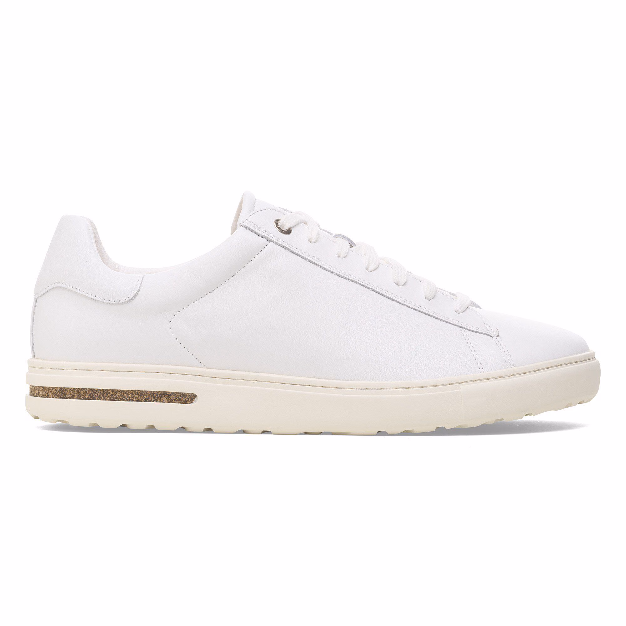 Bend Low Cuir naturel - White