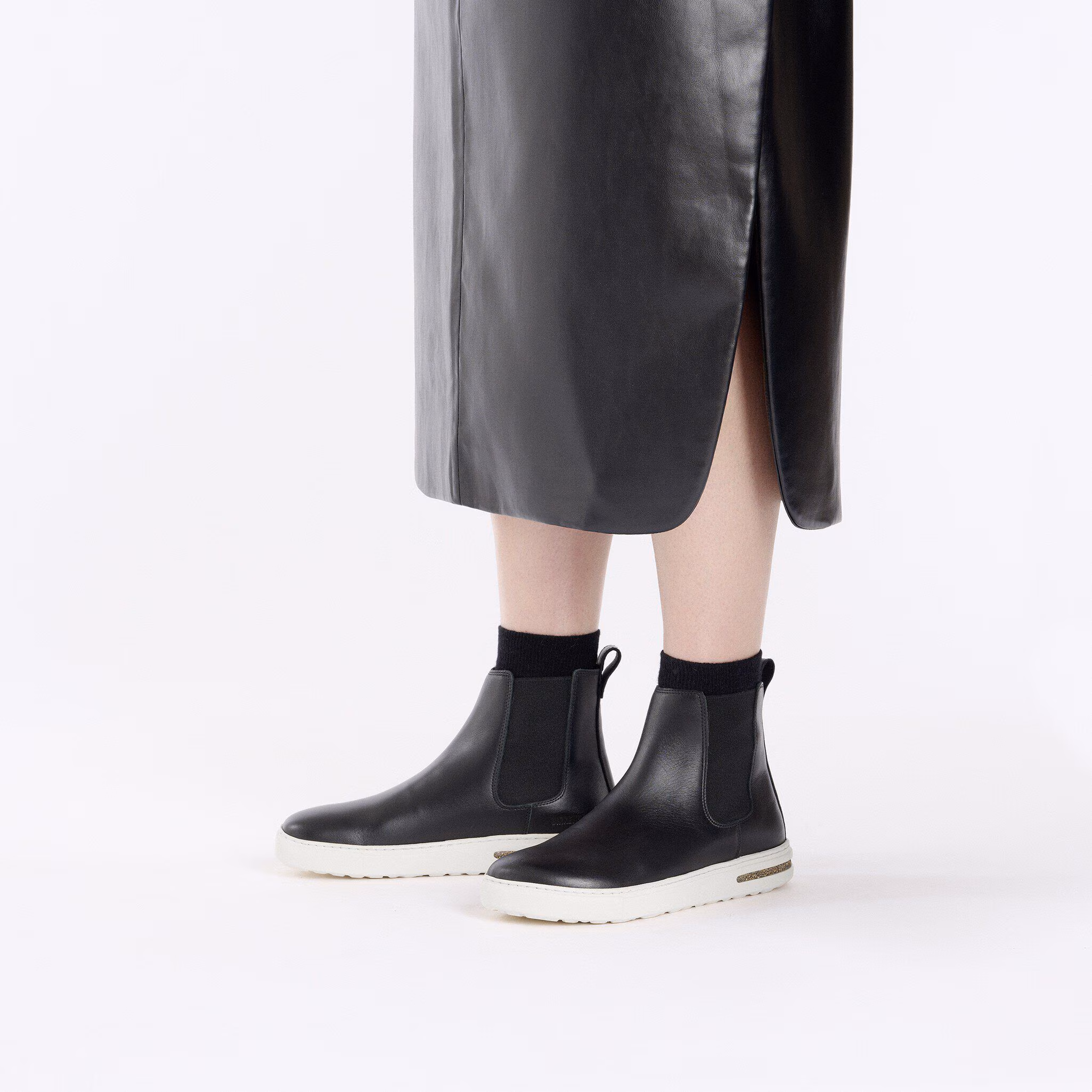 Bend Chelsea Cuir naturel - Black